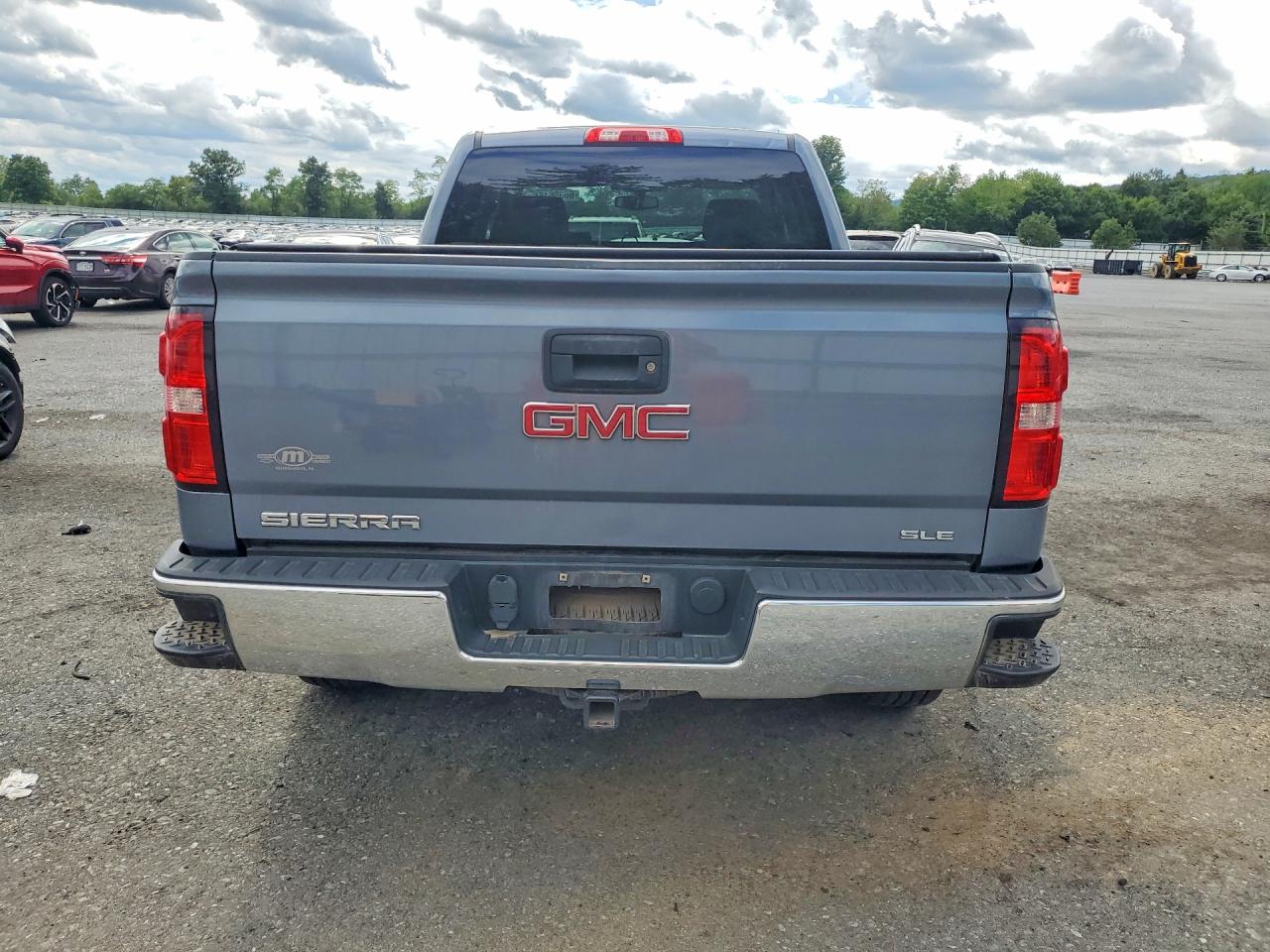 2015 Gmc Sierra K1500 Sle Blue vin: 1GTV2UEC7FZ261785