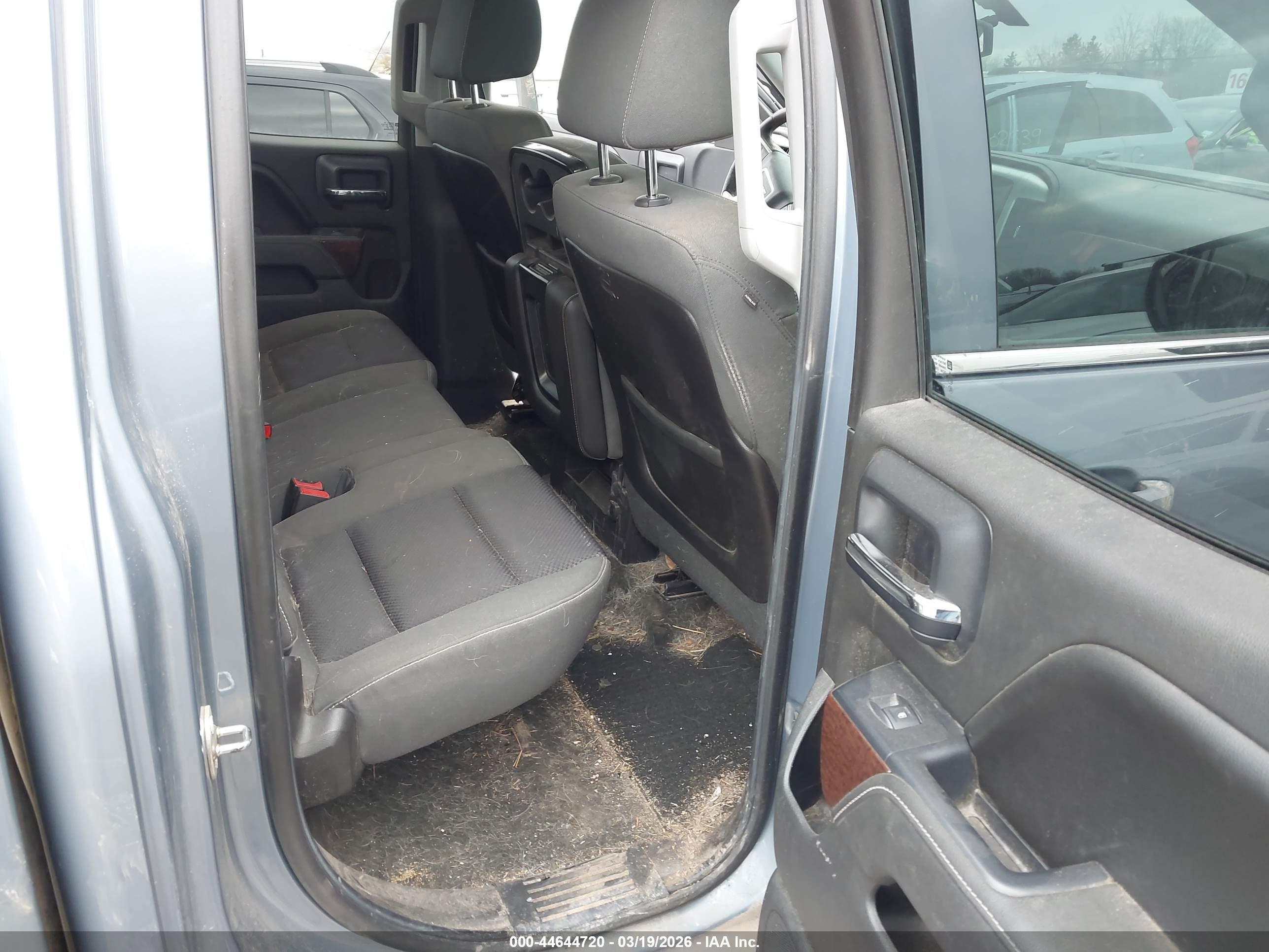 2015 Gmc Sierra 1500 Sle Blue vin: 1GTV2UEC7FZ268087