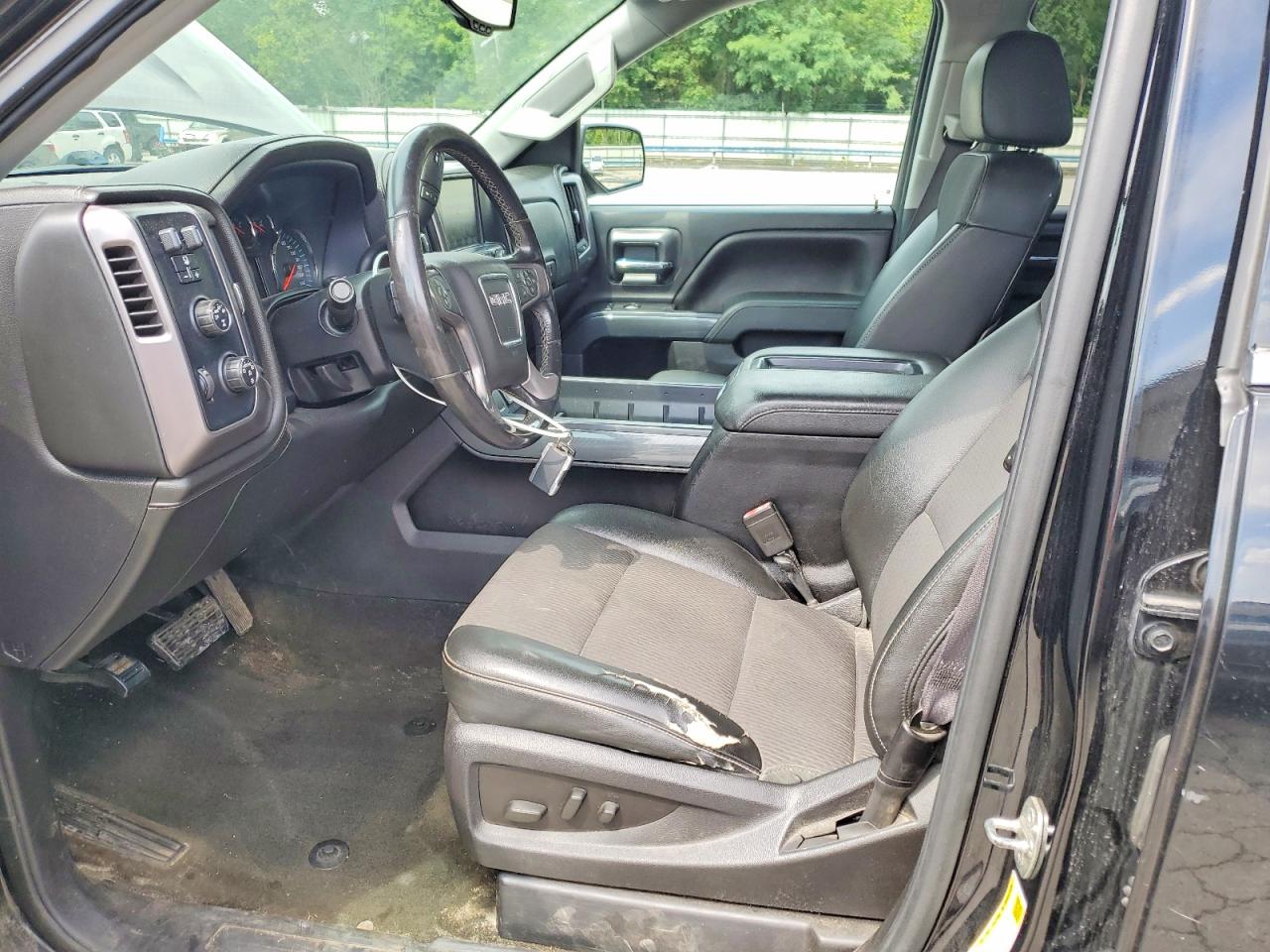 2015 Gmc Sierra K1500 Sle Black vin: 1GTV2UEC7FZ299162
