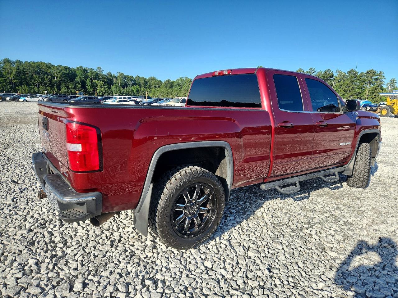 2015 Gmc Sierra K1500 Sle Maroon vin: 1GTV2UEC7FZ312248