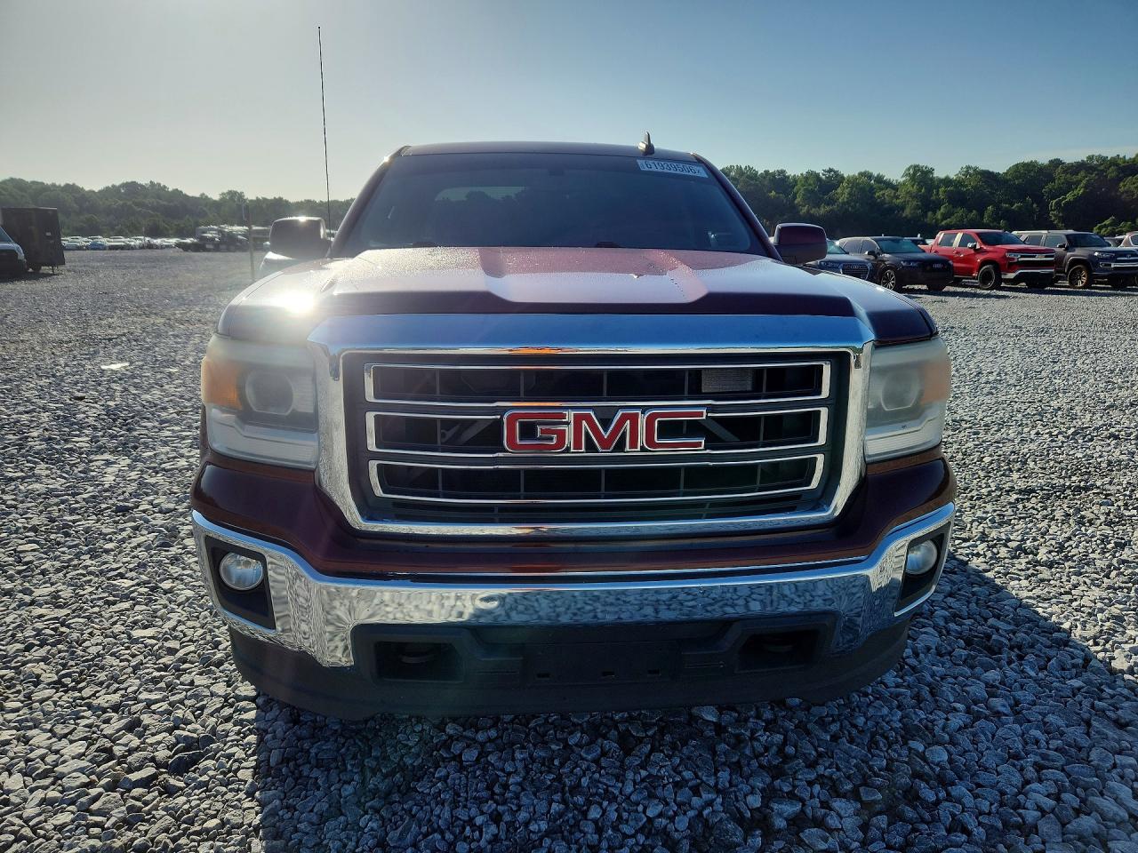 2015 Gmc Sierra K1500 Sle Maroon vin: 1GTV2UEC7FZ312248