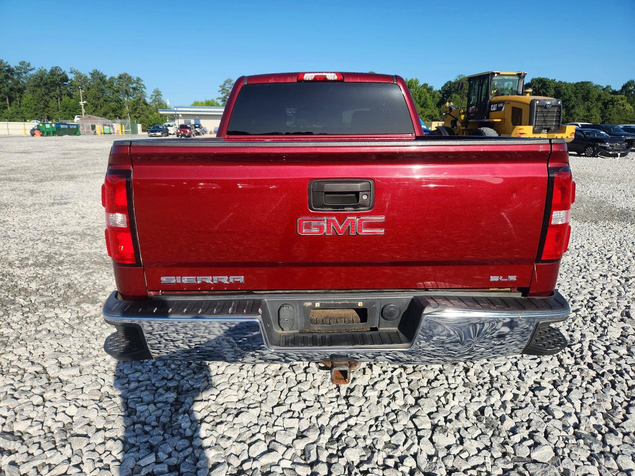 2015 Gmc Sierra K1500 Sle Maroon vin: 1GTV2UEC7FZ312248
