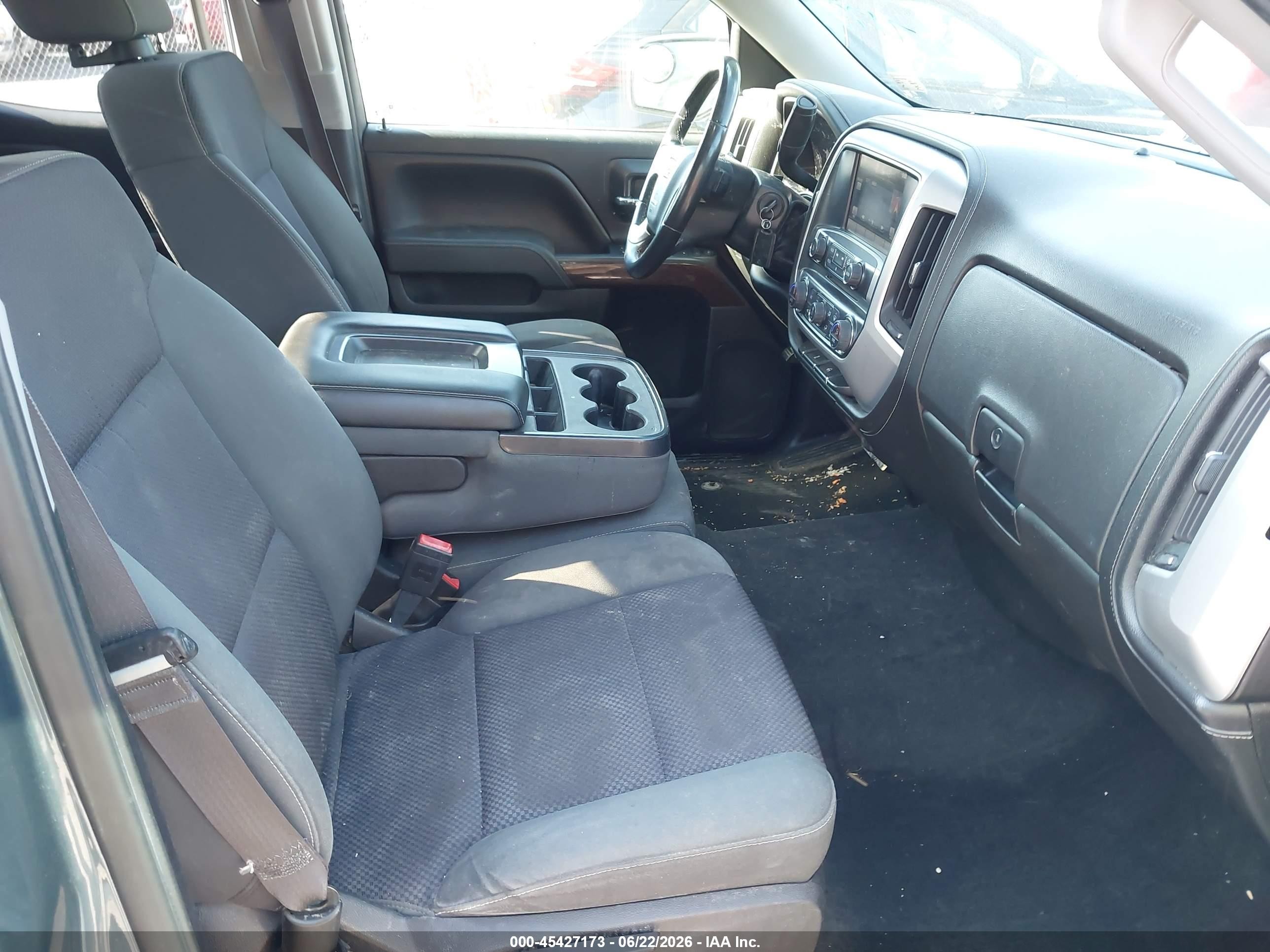2014 Gmc Sierra 1500 Sle Blue vin: 1GTV2UEC8EZ160866