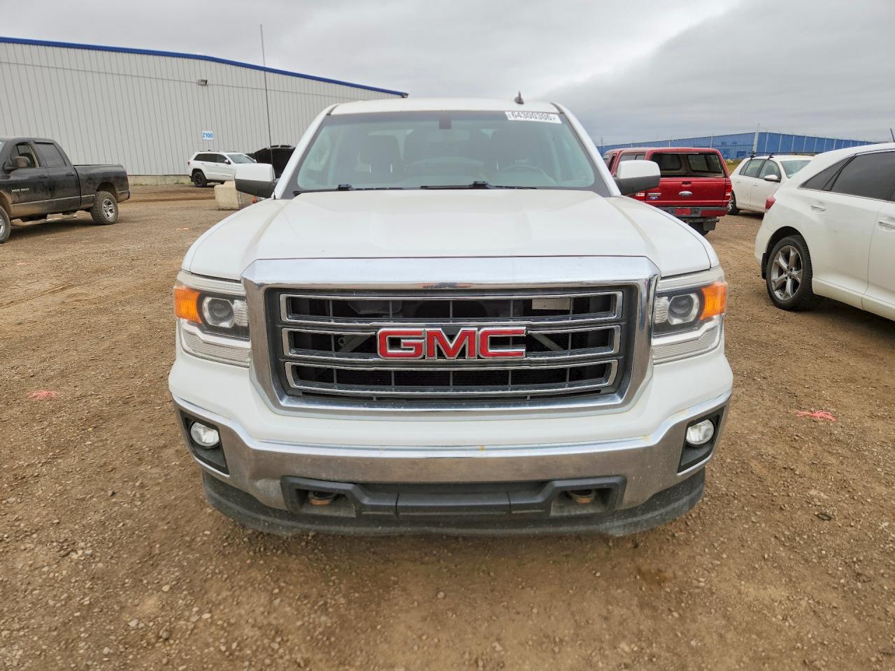 2014 Gmc Sierra K1500 Sle White vin: 1GTV2UEC8EZ349212
