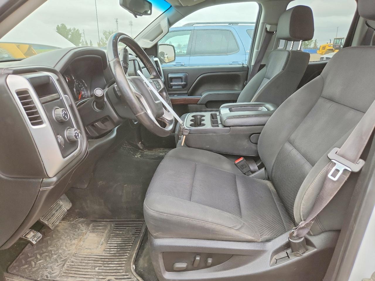2014 Gmc Sierra K1500 Sle White vin: 1GTV2UEC8EZ349212