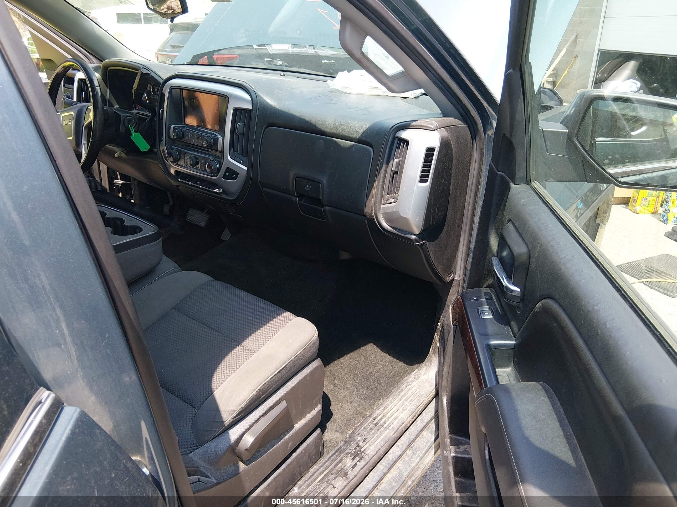 2014 Gmc Sierra 1500 Sle Blue vin: 1GTV2UEC8EZ351249