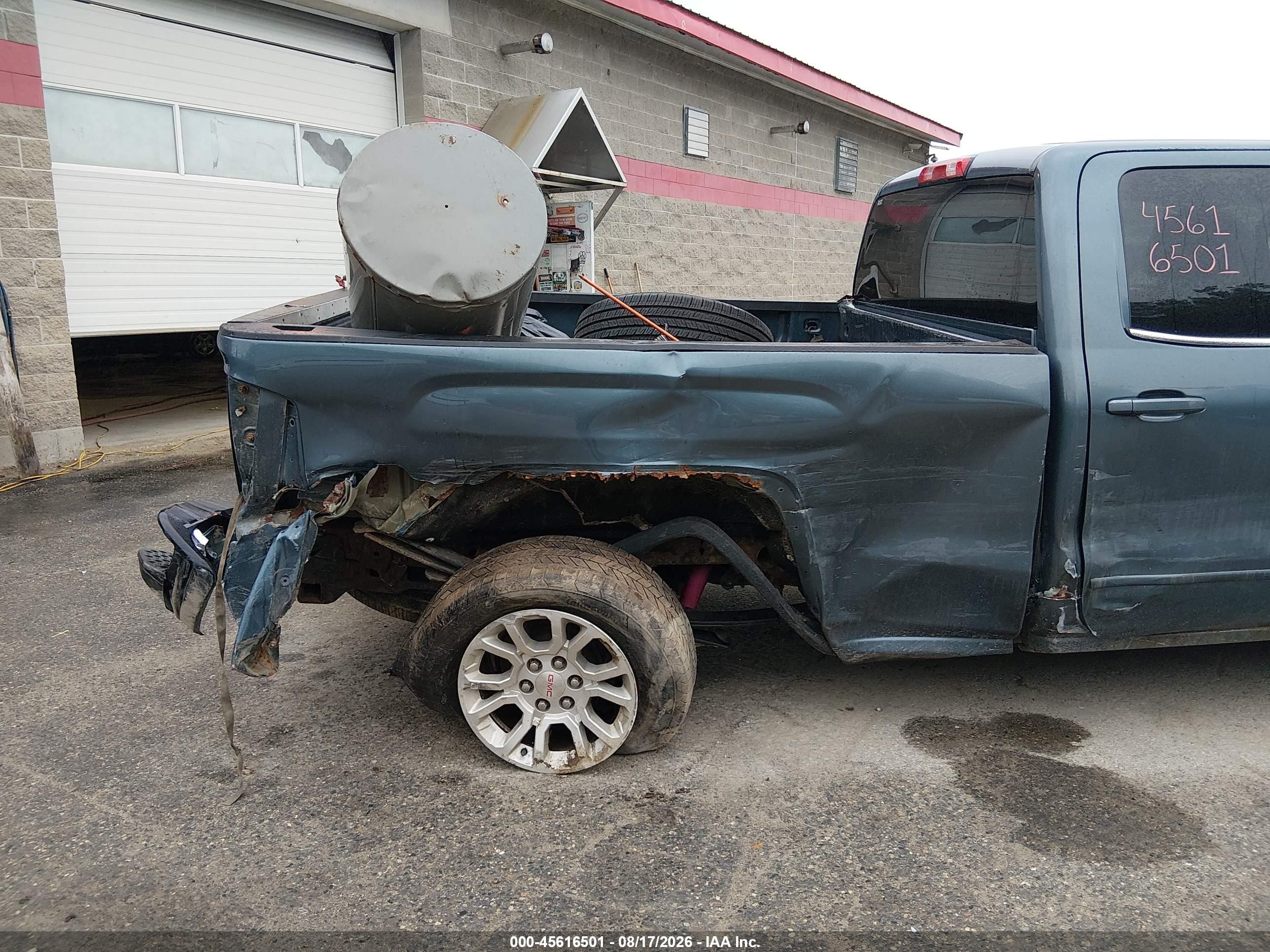 2014 Gmc Sierra 1500 Sle Blue vin: 1GTV2UEC8EZ351249