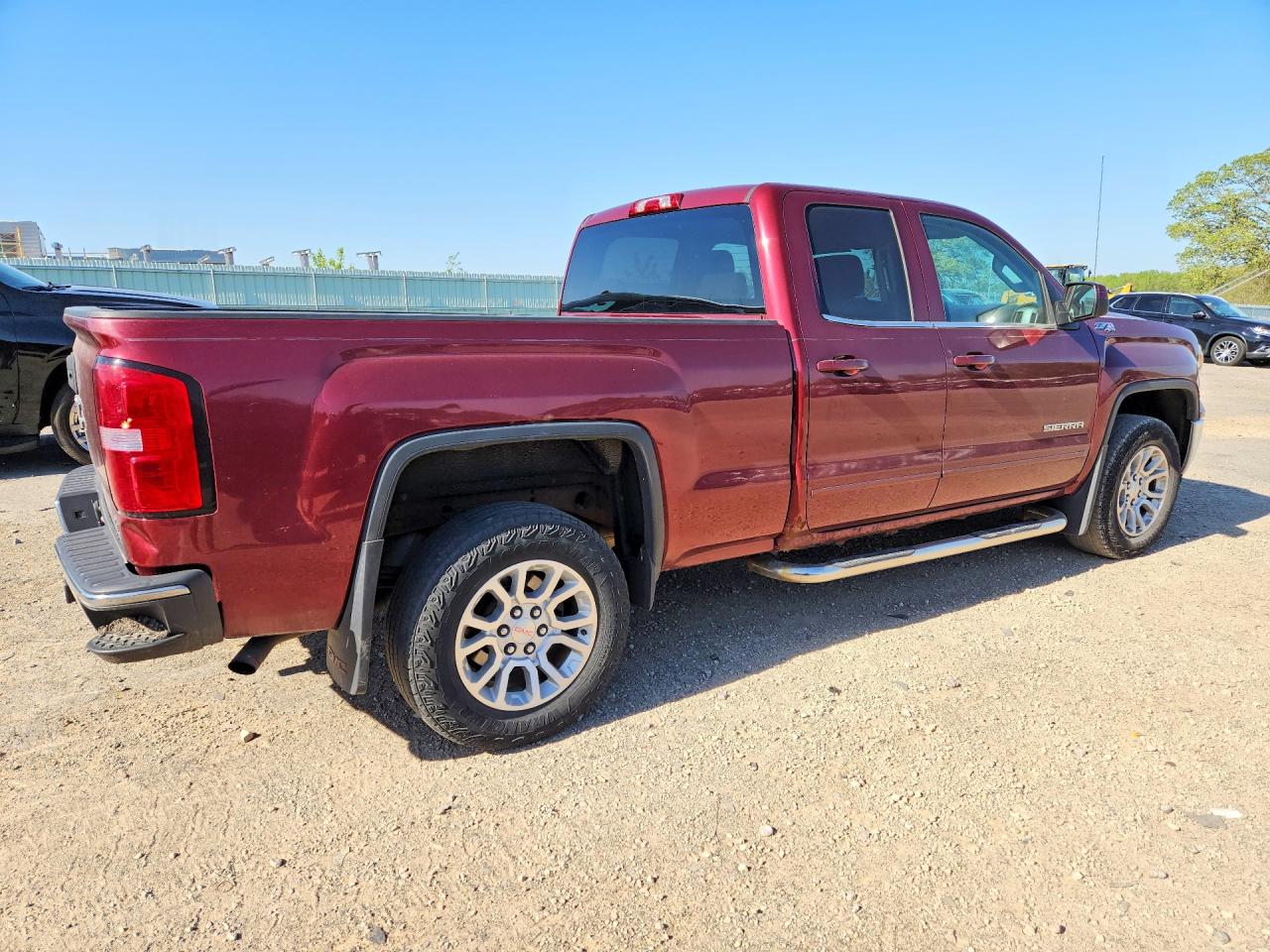 2014 Gmc Sierra K1500 Sle Burgundy vin: 1GTV2UEC8EZ381240