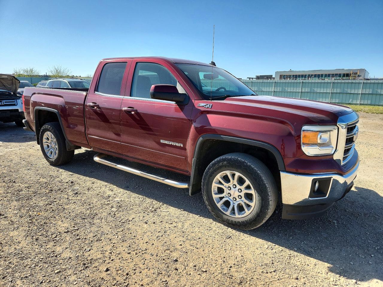 2014 Gmc Sierra K1500 Sle Burgundy vin: 1GTV2UEC8EZ381240