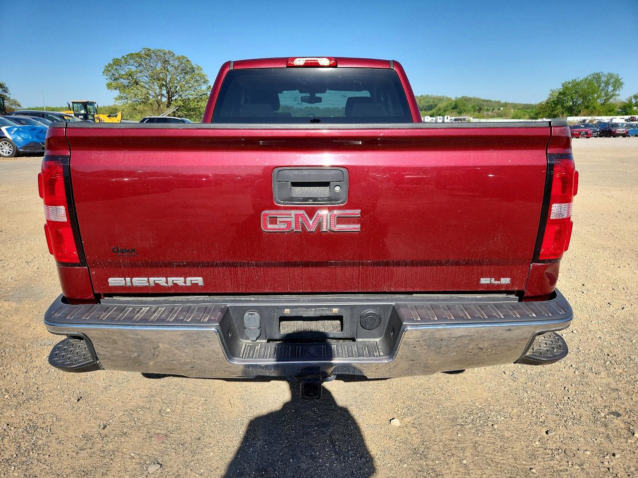 2014 Gmc Sierra K1500 Sle Burgundy vin: 1GTV2UEC8EZ381240