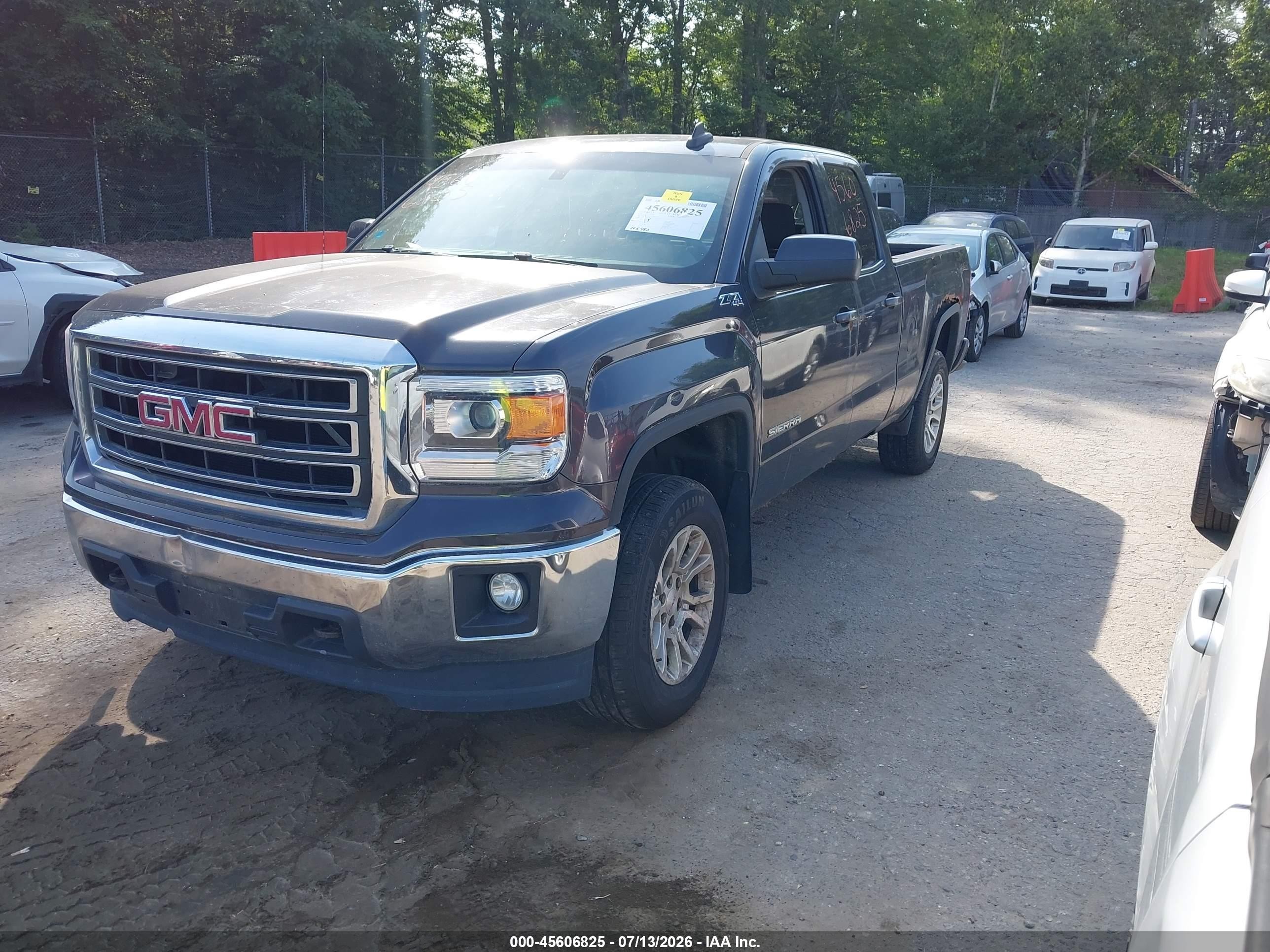 2015 Gmc Sierra 1500 Sle Gray vin: 1GTV2UEC8FZ168421