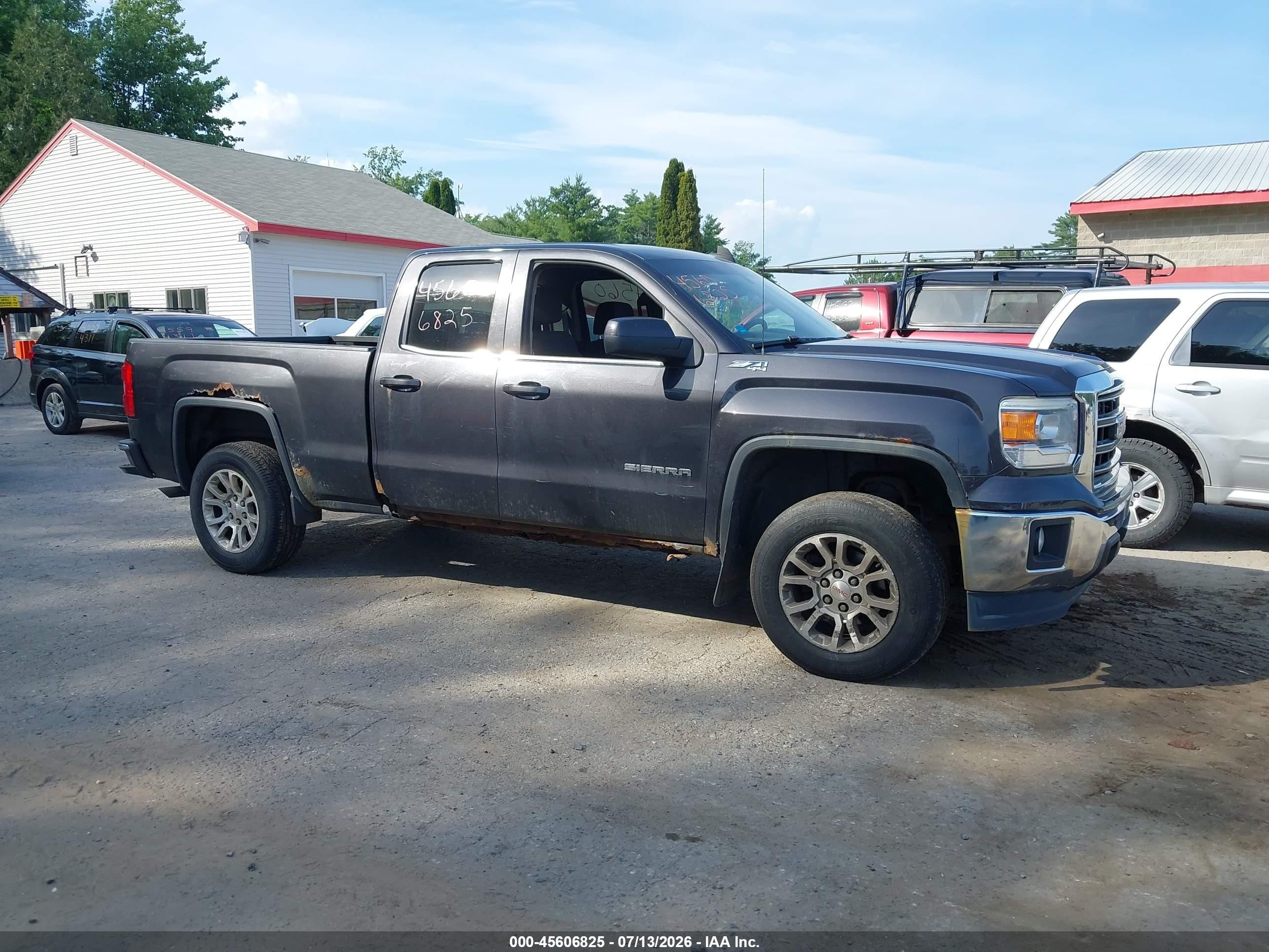 2015 Gmc Sierra 1500 Sle Gray vin: 1GTV2UEC8FZ168421