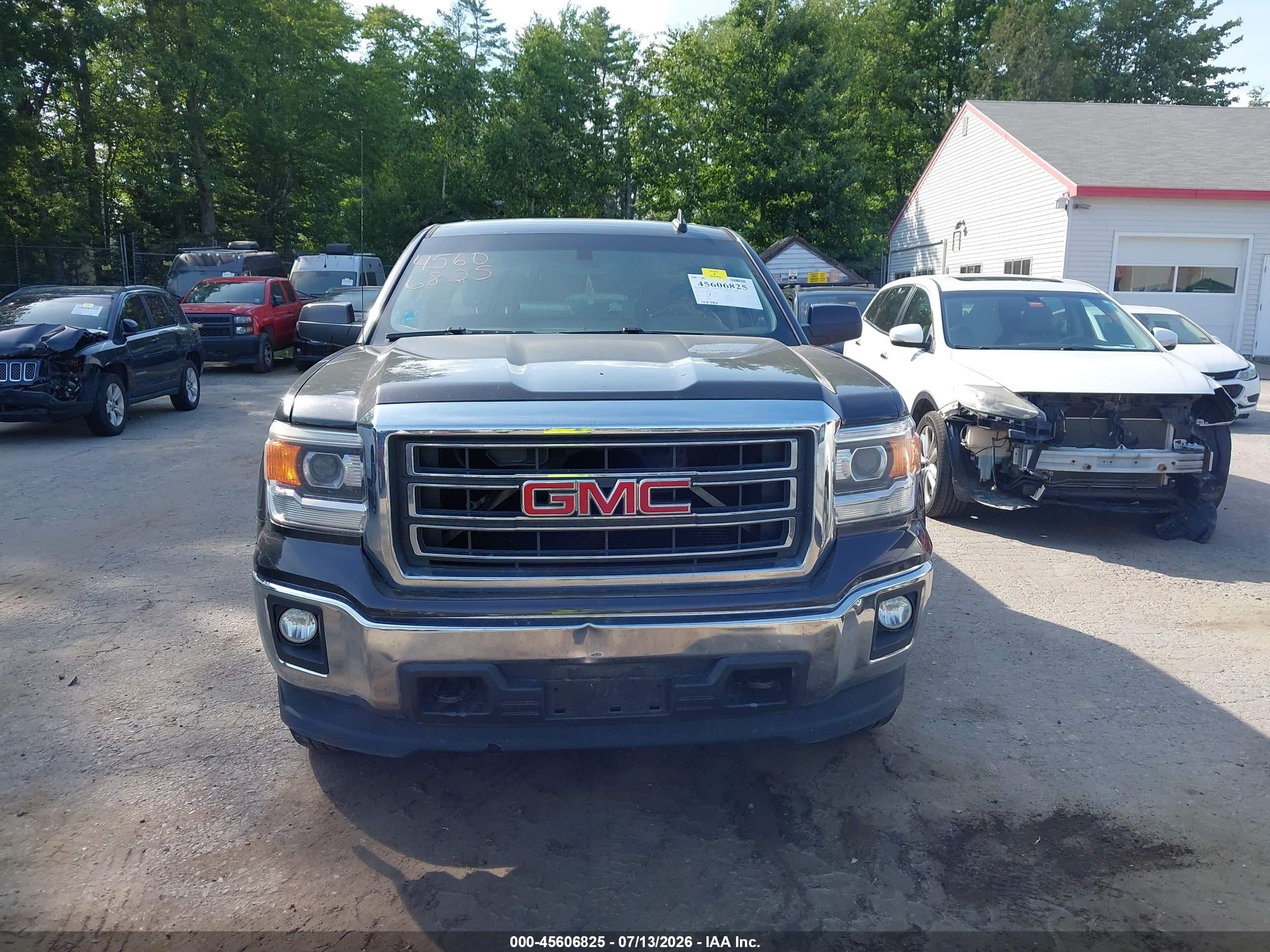 2015 Gmc Sierra 1500 Sle Gray vin: 1GTV2UEC8FZ168421