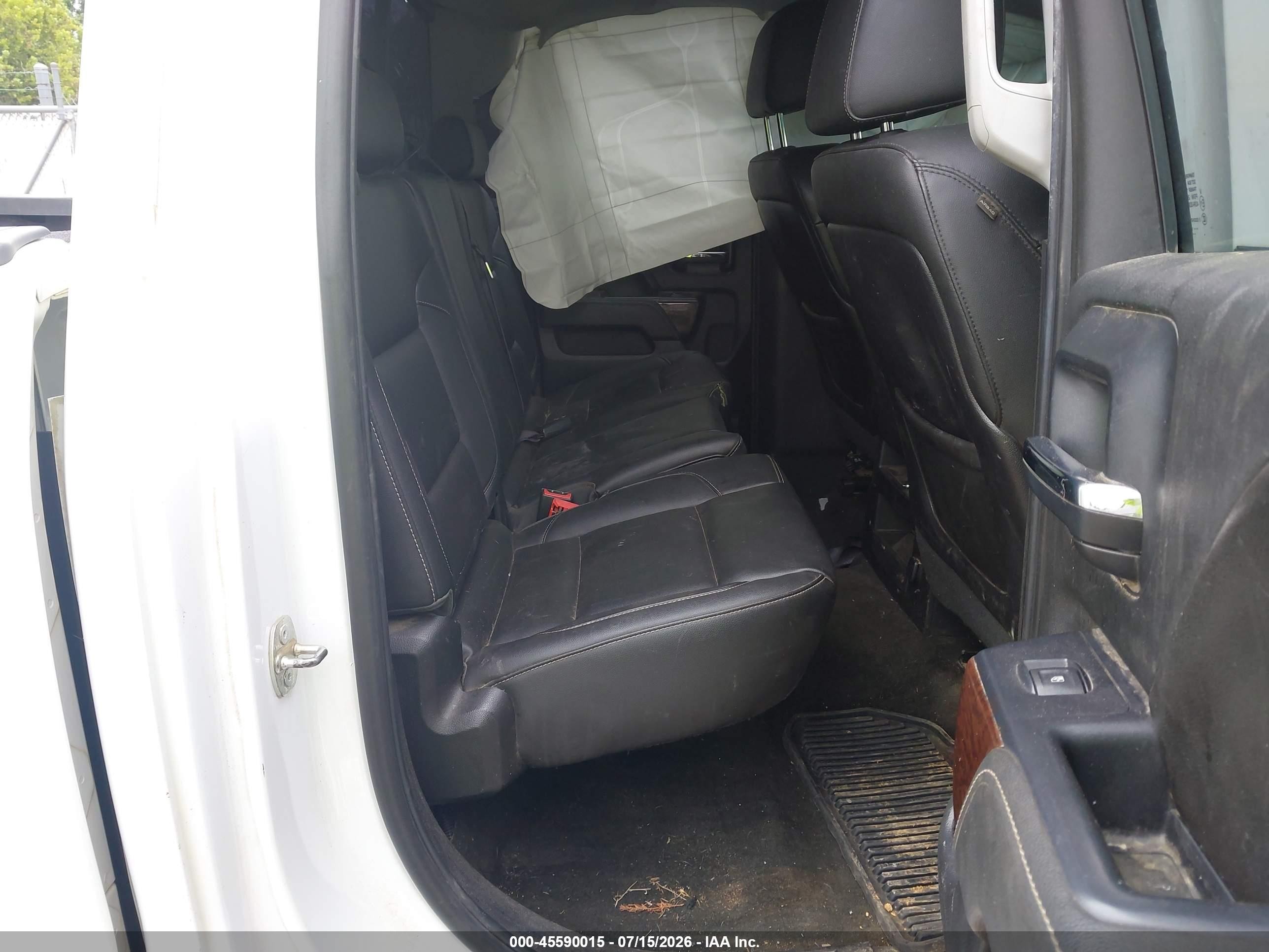 2015 Gmc Sierra 1500 Sle White vin: 1GTV2UEC8FZ170458