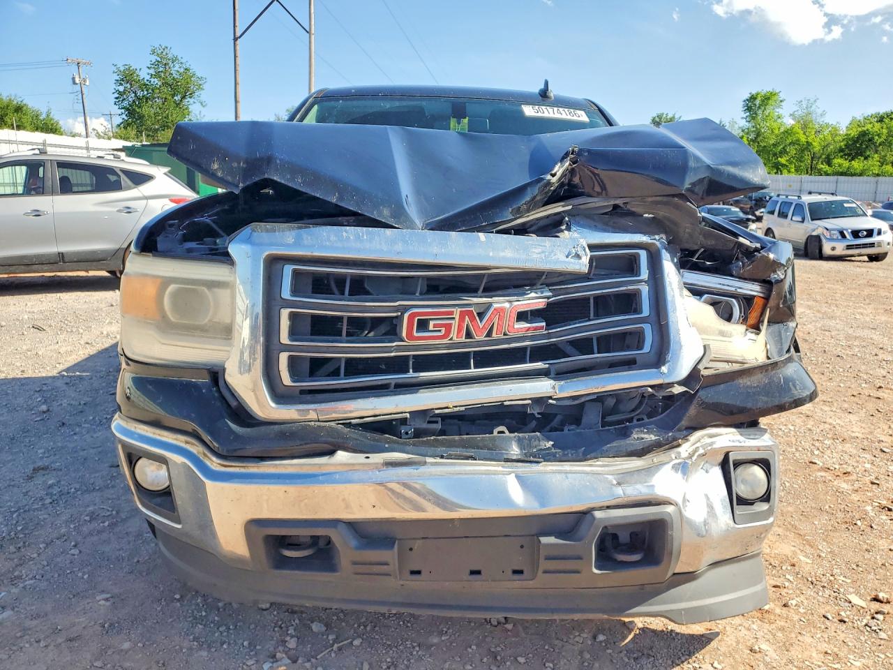 2015 Gmc Sierra K1500 Sle Black vin: 1GTV2UEC8FZ309603