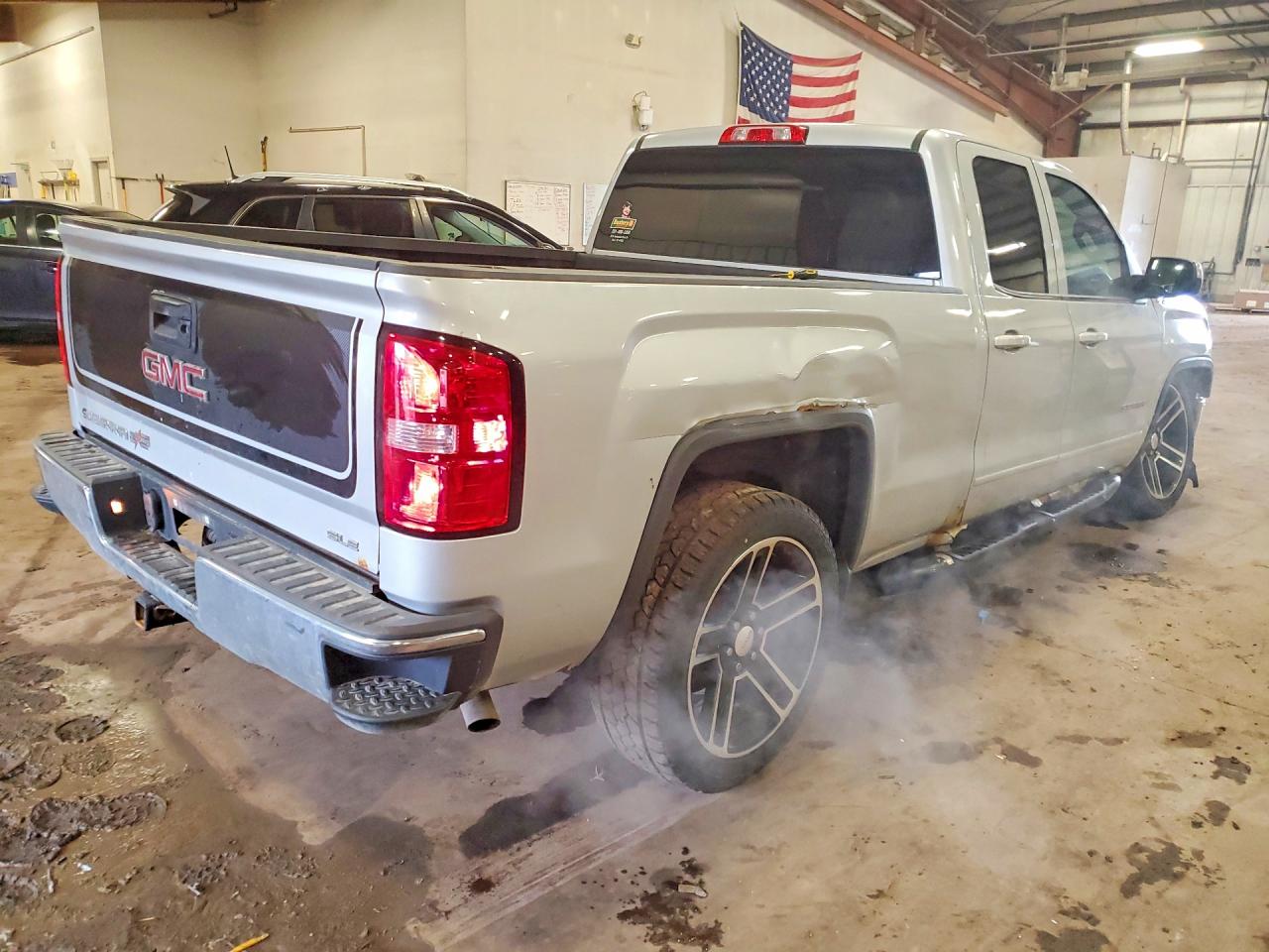 2015 Gmc Sierra K1500 Sle Silver vin: 1GTV2UEC8FZ404954