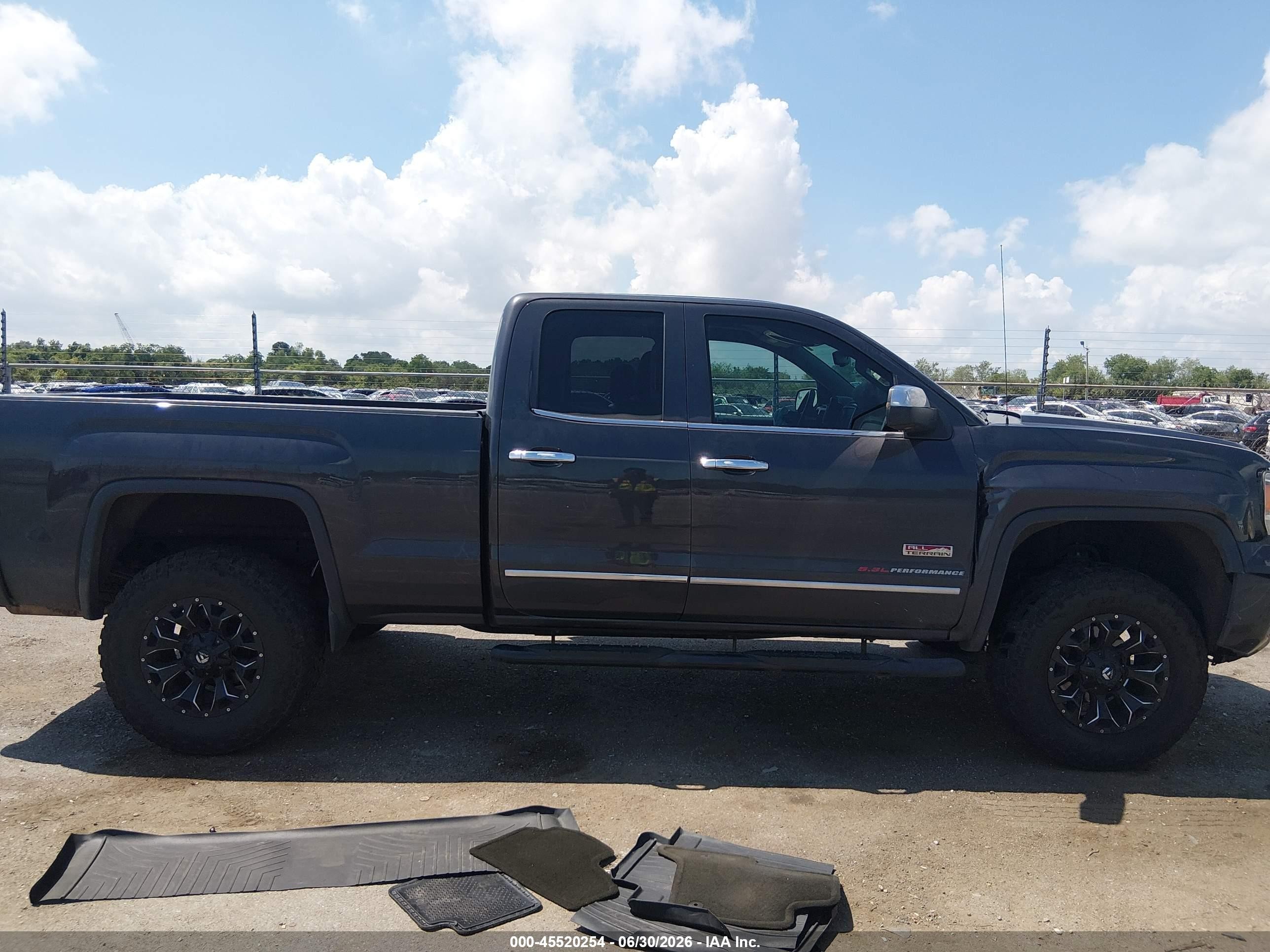 2015 Gmc Sierra 1500 Sle Black vin: 1GTV2UEC9FZ179444