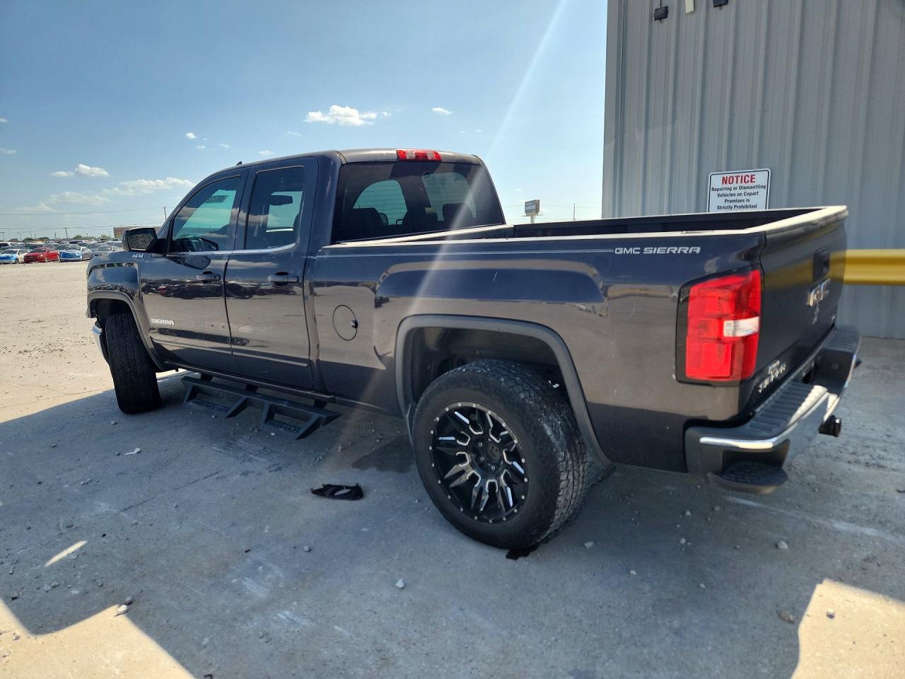 2015 Gmc Sierra K1500 Sle Черный vin: 1GTV2UEC9FZ203788