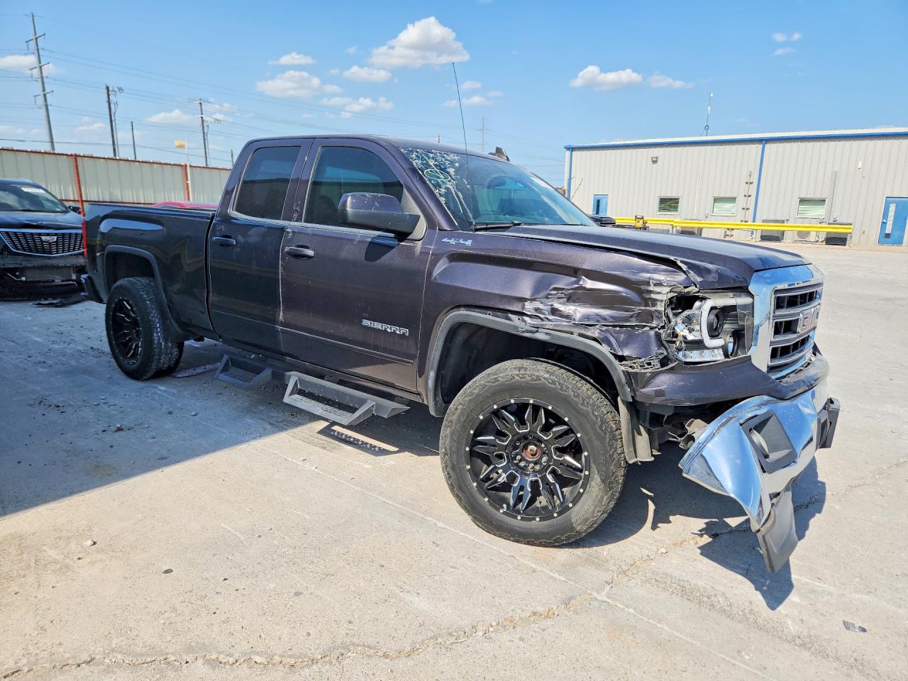 2015 Gmc Sierra K1500 Sle Черный vin: 1GTV2UEC9FZ203788