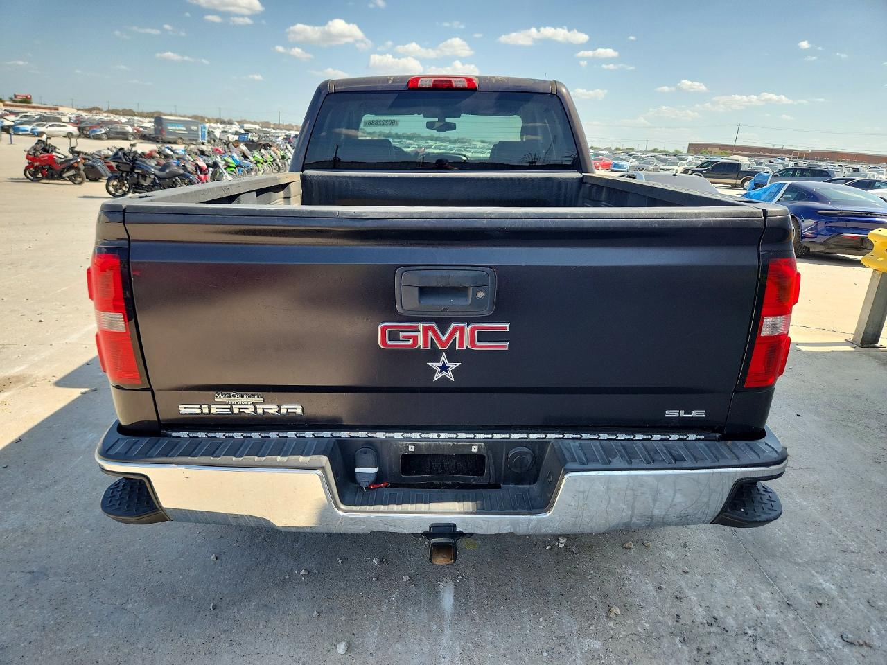 2015 Gmc Sierra K1500 Sle Черный vin: 1GTV2UEC9FZ203788