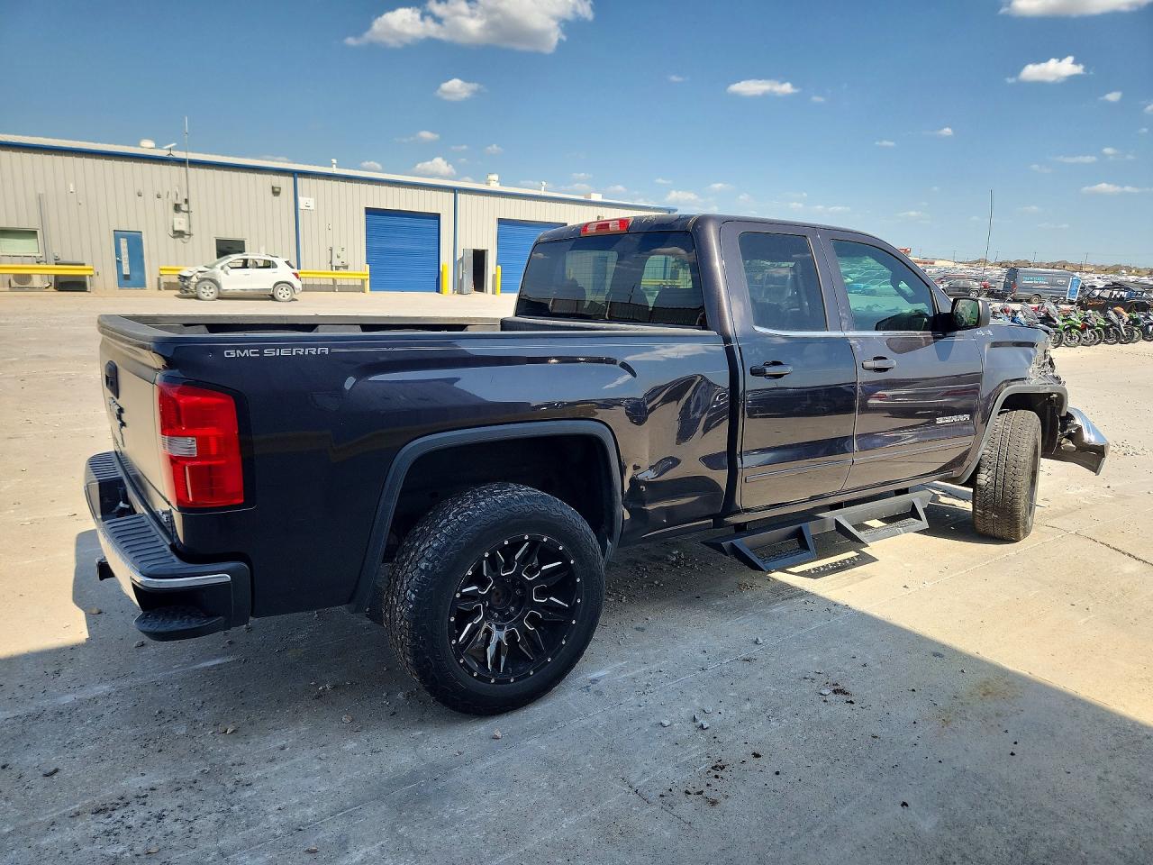 2015 Gmc Sierra K1500 Sle Черный vin: 1GTV2UEC9FZ203788
