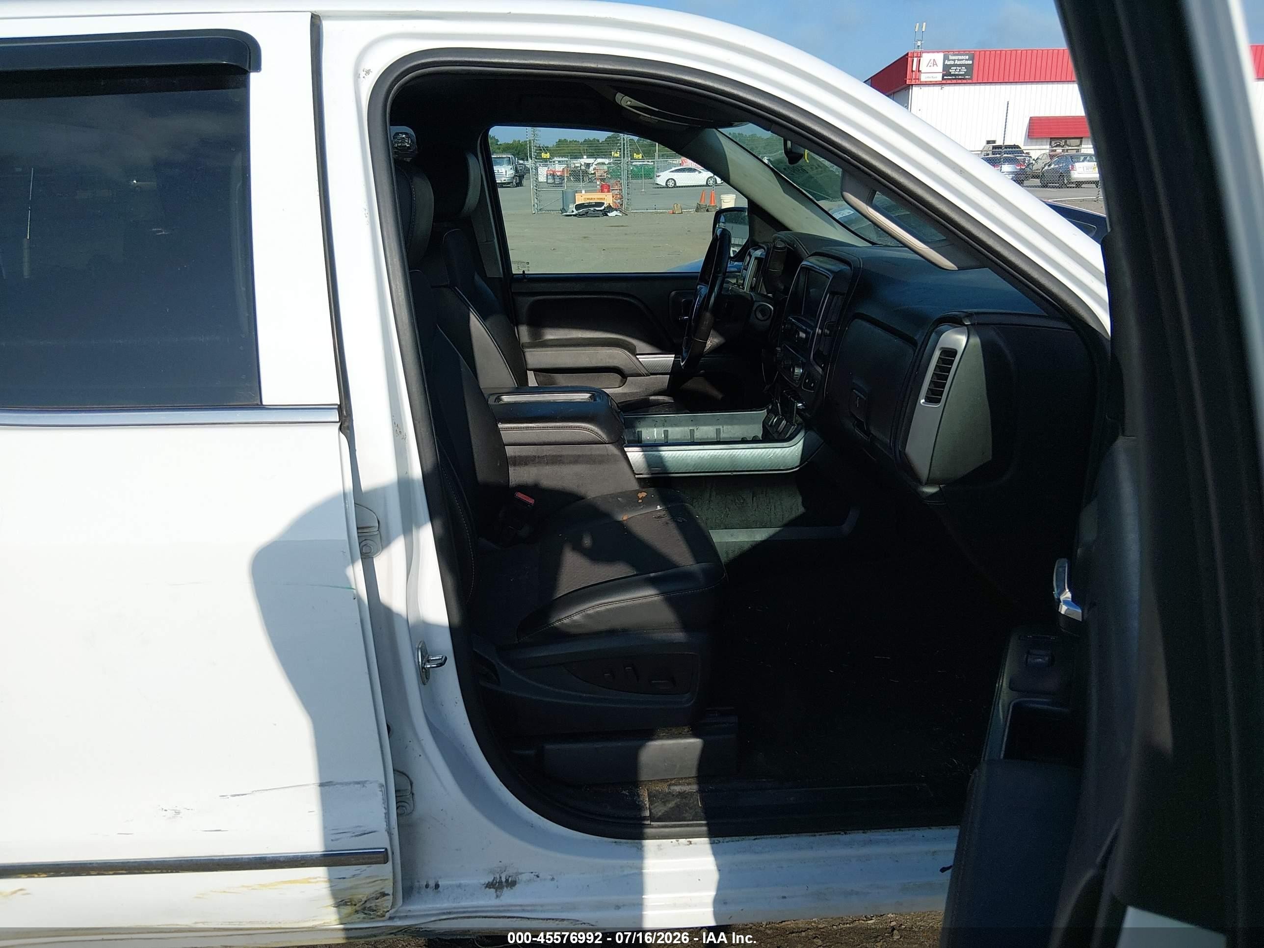 2015 Gmc Sierra 1500 Sle White vin: 1GTV2UEC9FZ226116