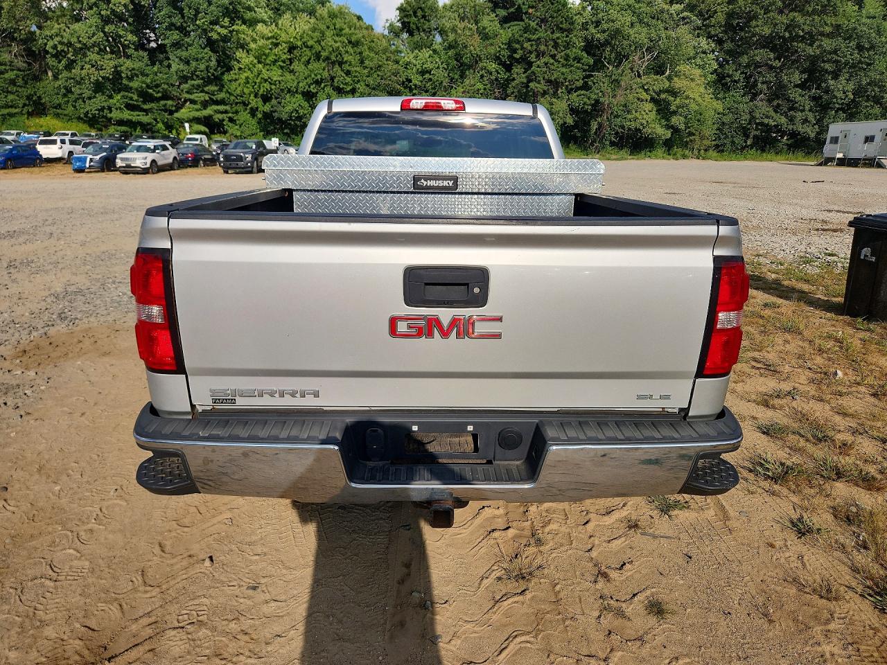 2015 Gmc Sierra K1500 Sle Silver vin: 1GTV2UEC9FZ444492