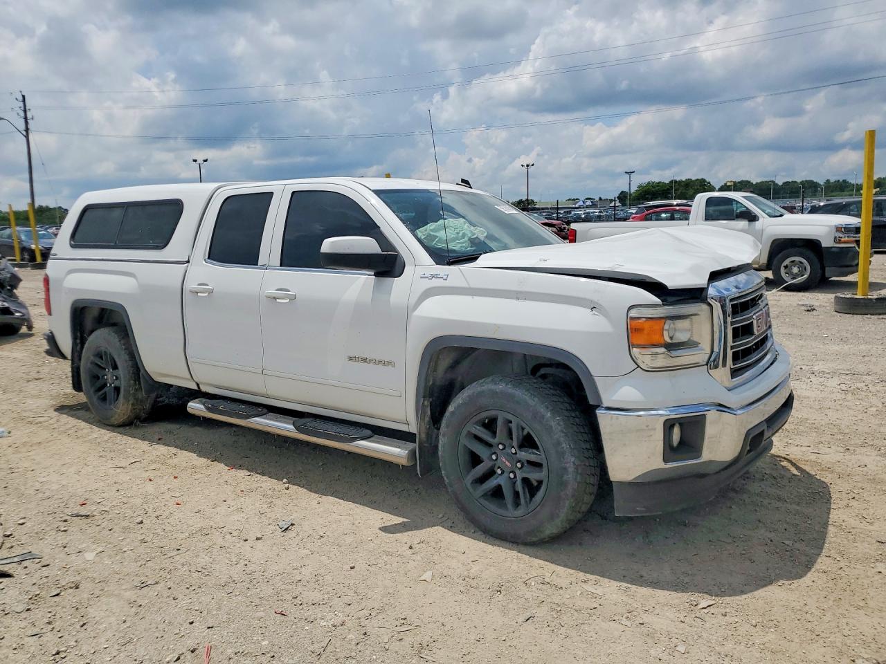 2014 Gmc Sierra K1500 Sle White vin: 1GTV2UECXEZ112236