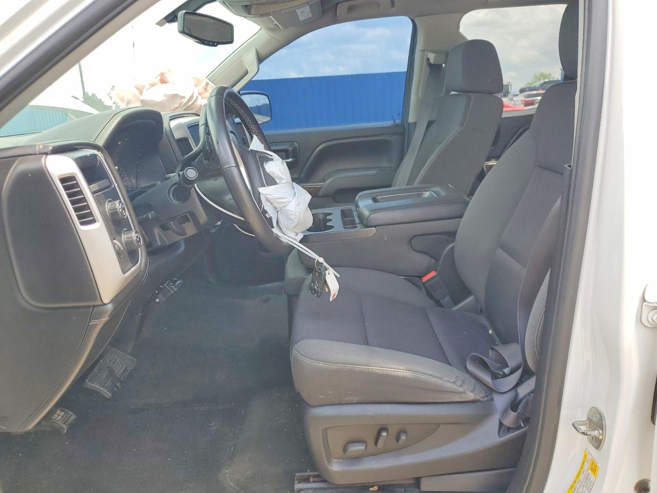 2014 Gmc Sierra K1500 Sle White vin: 1GTV2UECXEZ112236