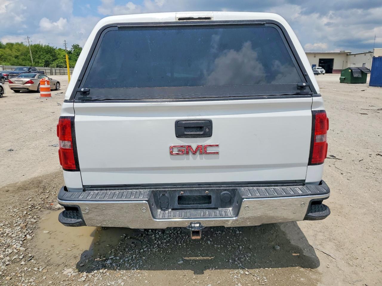 2014 Gmc Sierra K1500 Sle White vin: 1GTV2UECXEZ112236