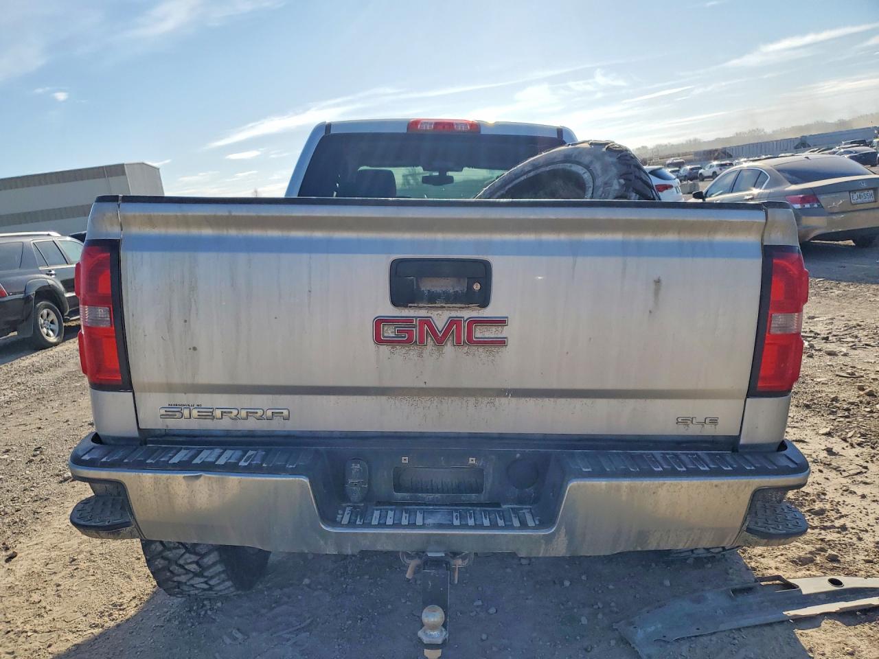 2014 Gmc Sierra K1500 Sle Silver vin: 1GTV2UECXEZ121681