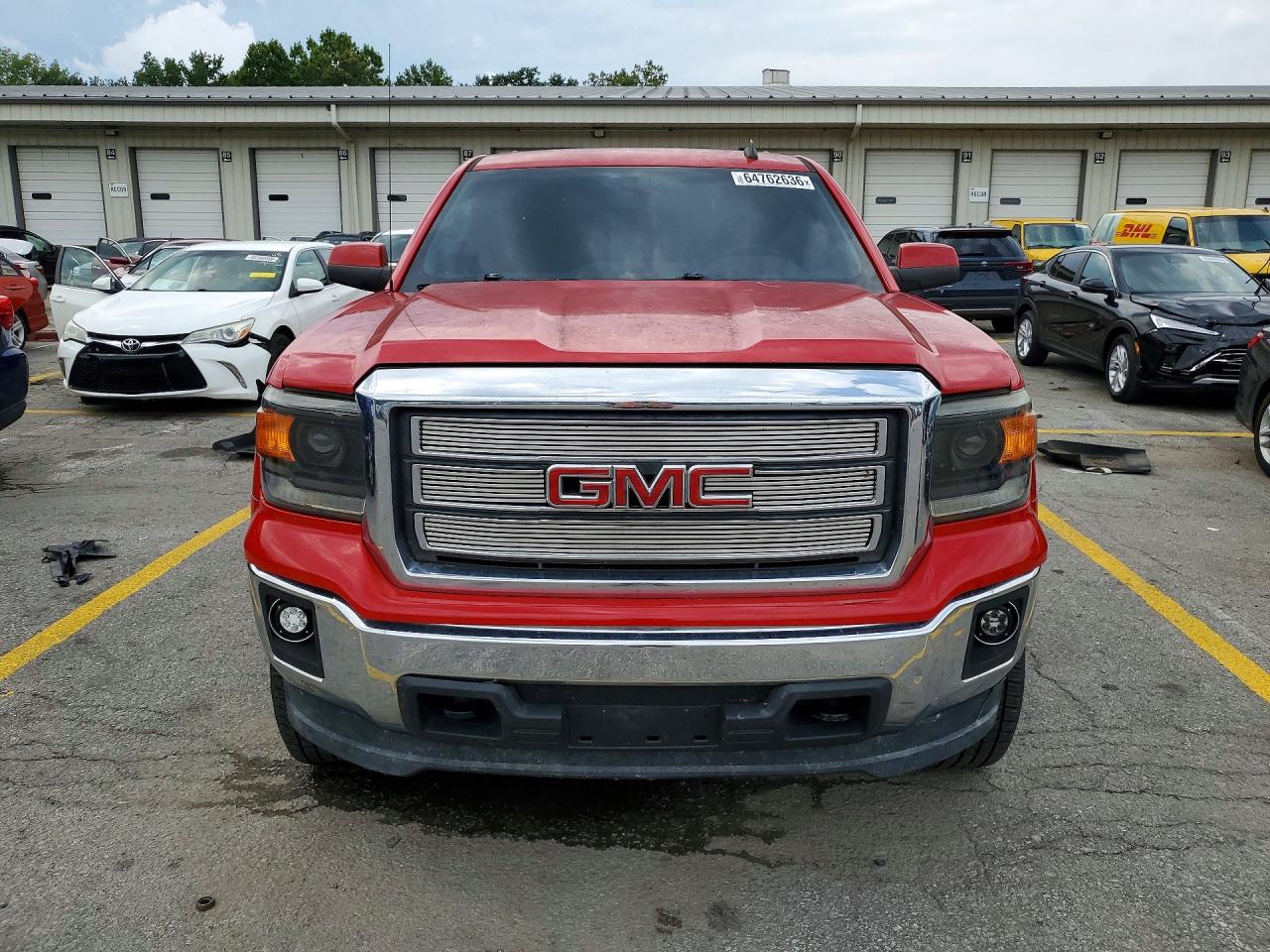 2014 Gmc Sierra K1500 Sle Red vin: 1GTV2UECXEZ177829
