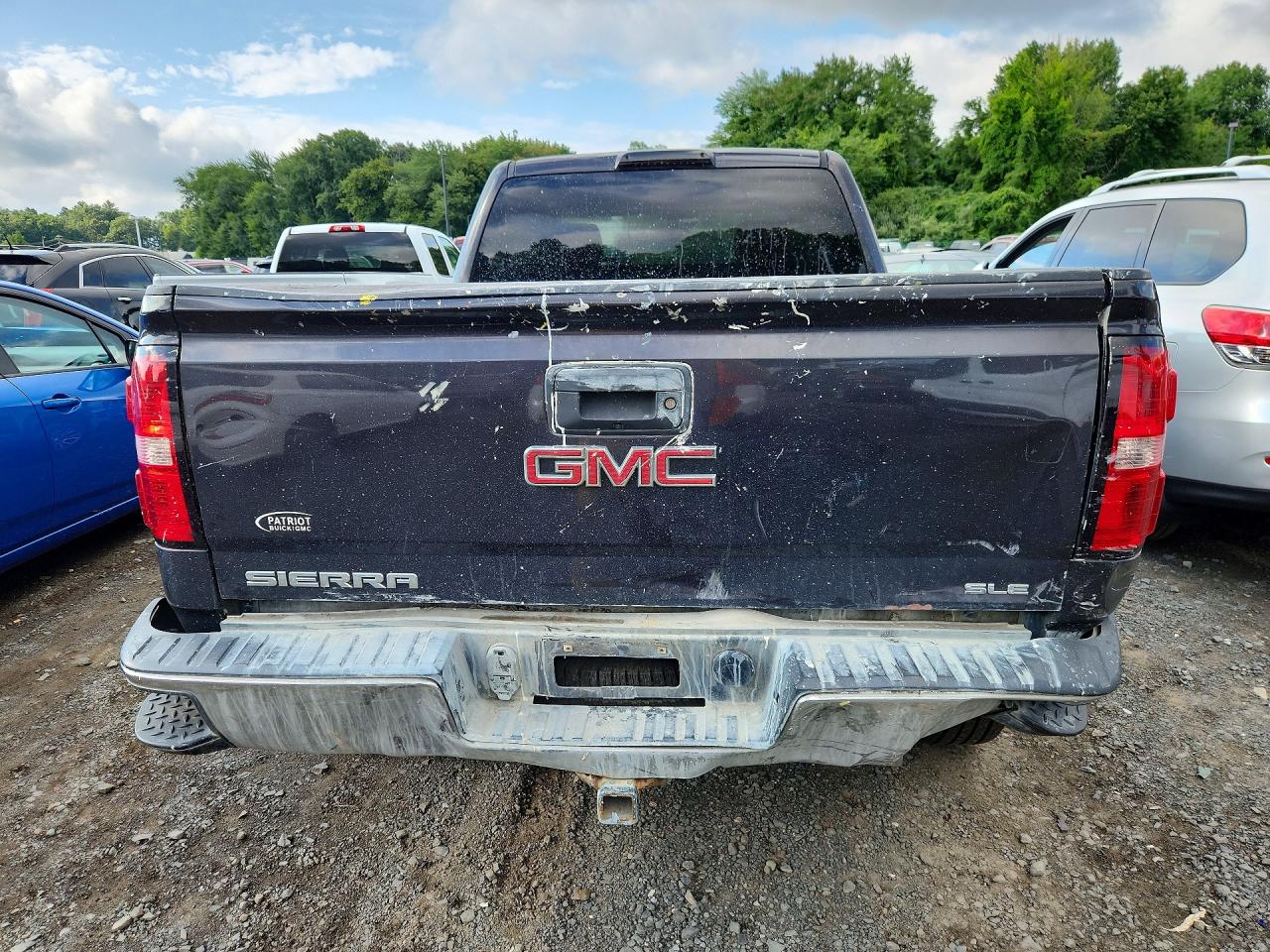 2014 Gmc Sierra K1500 Sle Gray vin: 1GTV2UECXEZ409538