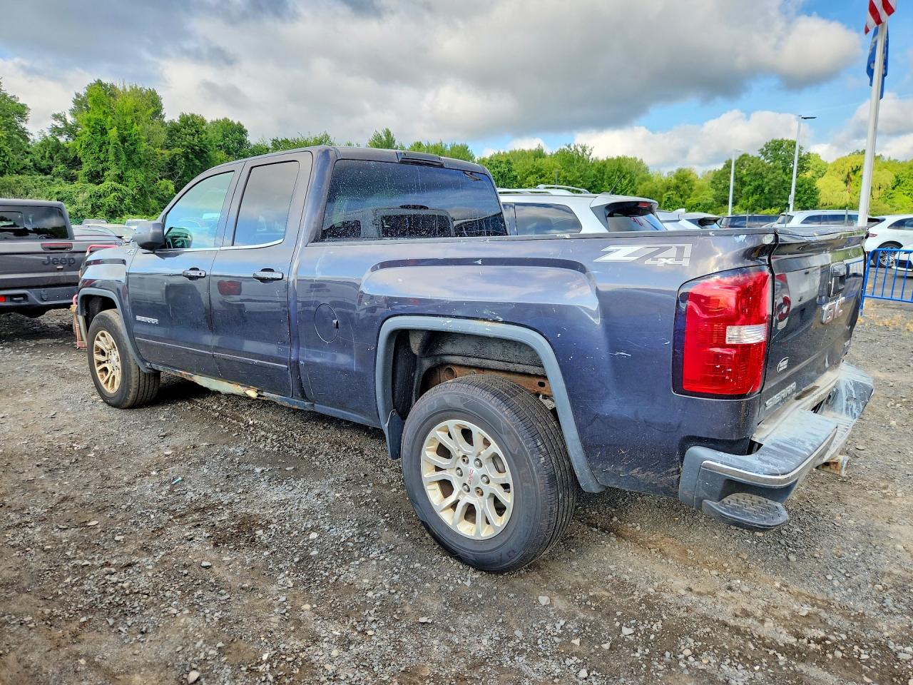 2014 Gmc Sierra K1500 Sle Gray vin: 1GTV2UECXEZ409538