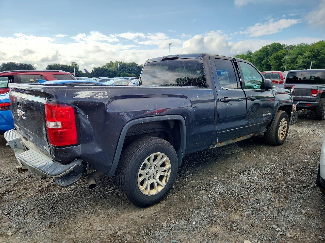 2014 Gmc Sierra K1500 Sle Gray vin: 1GTV2UECXEZ409538