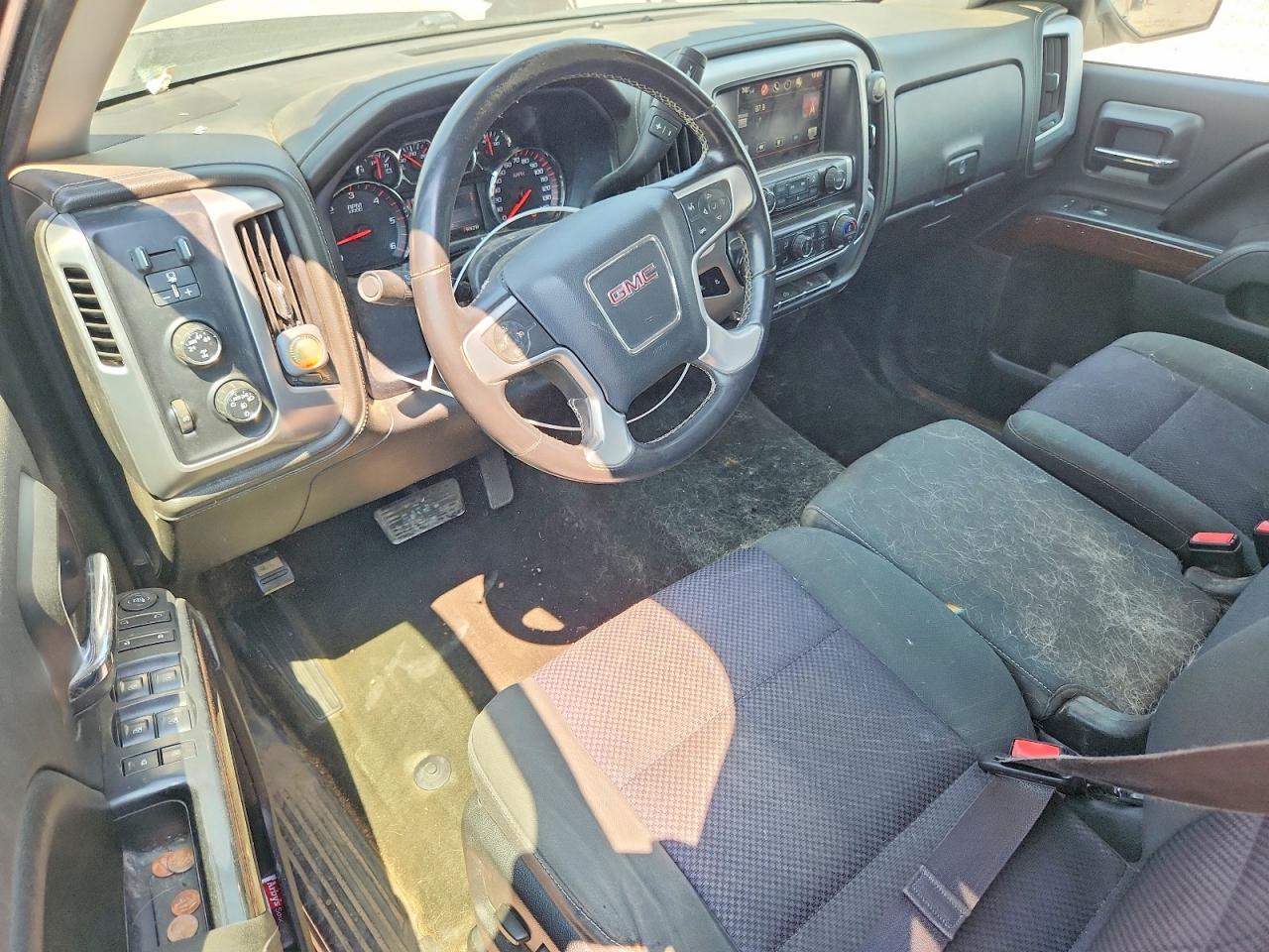 2015 Gmc Sierra K1500 Sle Black vin: 1GTV2UECXFZ349892