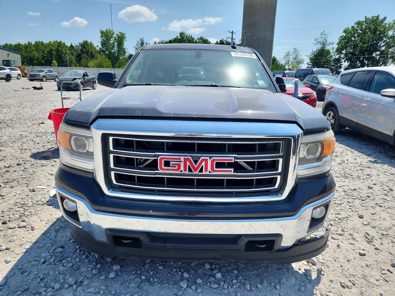 2015 Gmc Sierra K1500 Sle Black vin: 1GTV2UECXFZ349892
