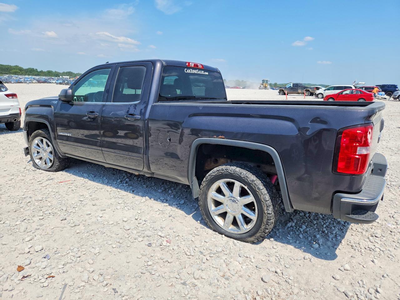 2015 Gmc Sierra K1500 Sle Black vin: 1GTV2UECXFZ349892