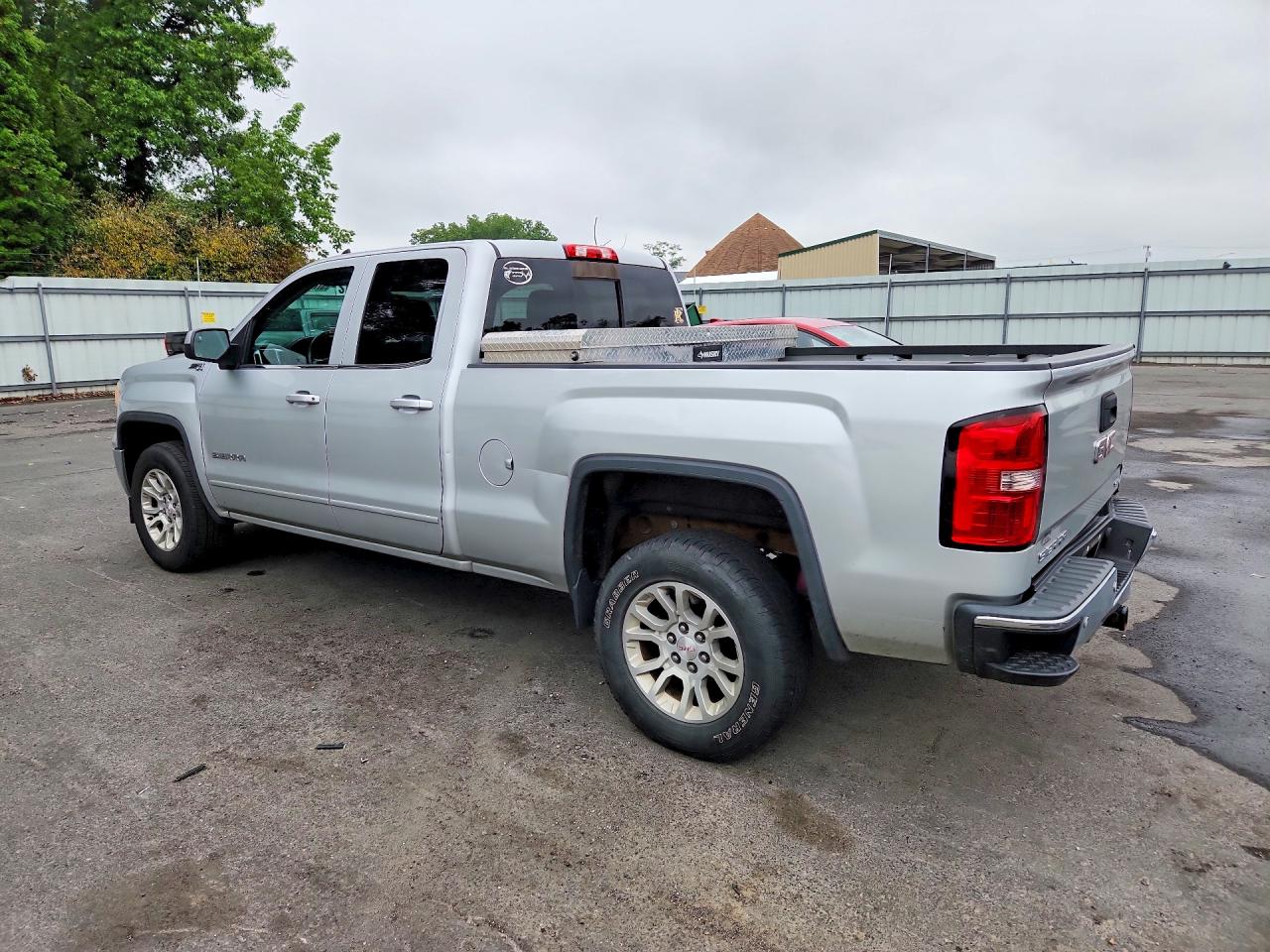2015 Gmc Sierra K1500 Sle Silver vin: 1GTV2UECXFZ409170