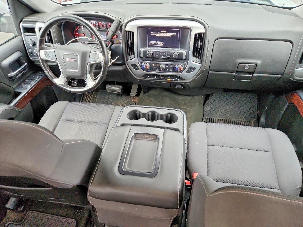 2015 Gmc Sierra K1500 Sle Silver vin: 1GTV2UECXFZ409170