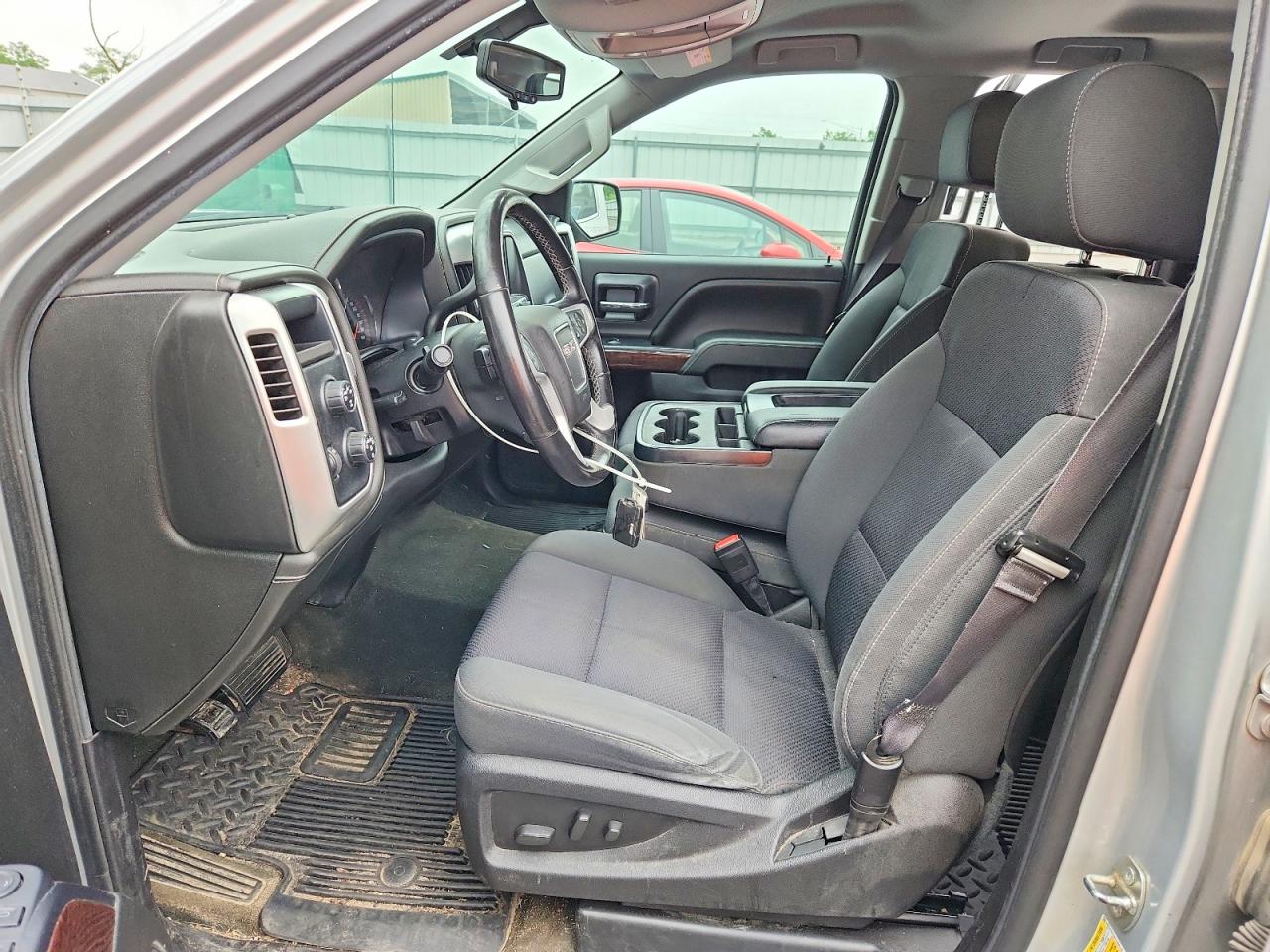 2015 Gmc Sierra K1500 Sle Silver vin: 1GTV2UECXFZ409170