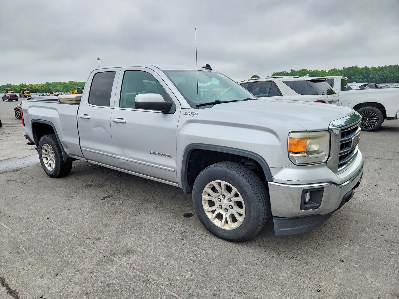 2015 Gmc Sierra K1500 Sle Silver vin: 1GTV2UECXFZ409170