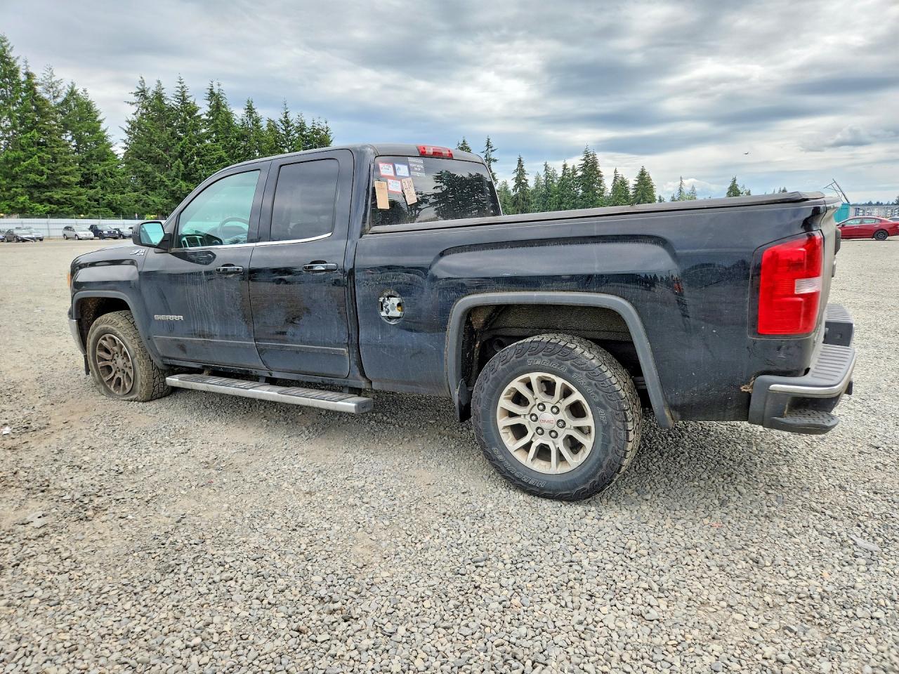 2014 Gmc Sierra K1500 Sle Black vin: 1GTV2UEH0EZ383754