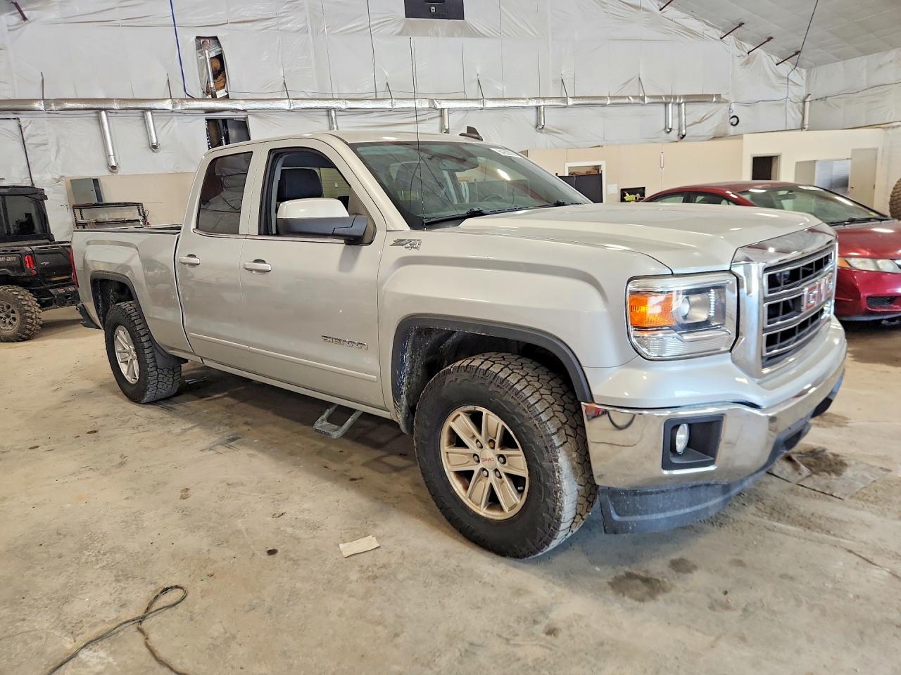 2015 Gmc Sierra K1500 Sle Silver vin: 1GTV2UEH0FZ258836