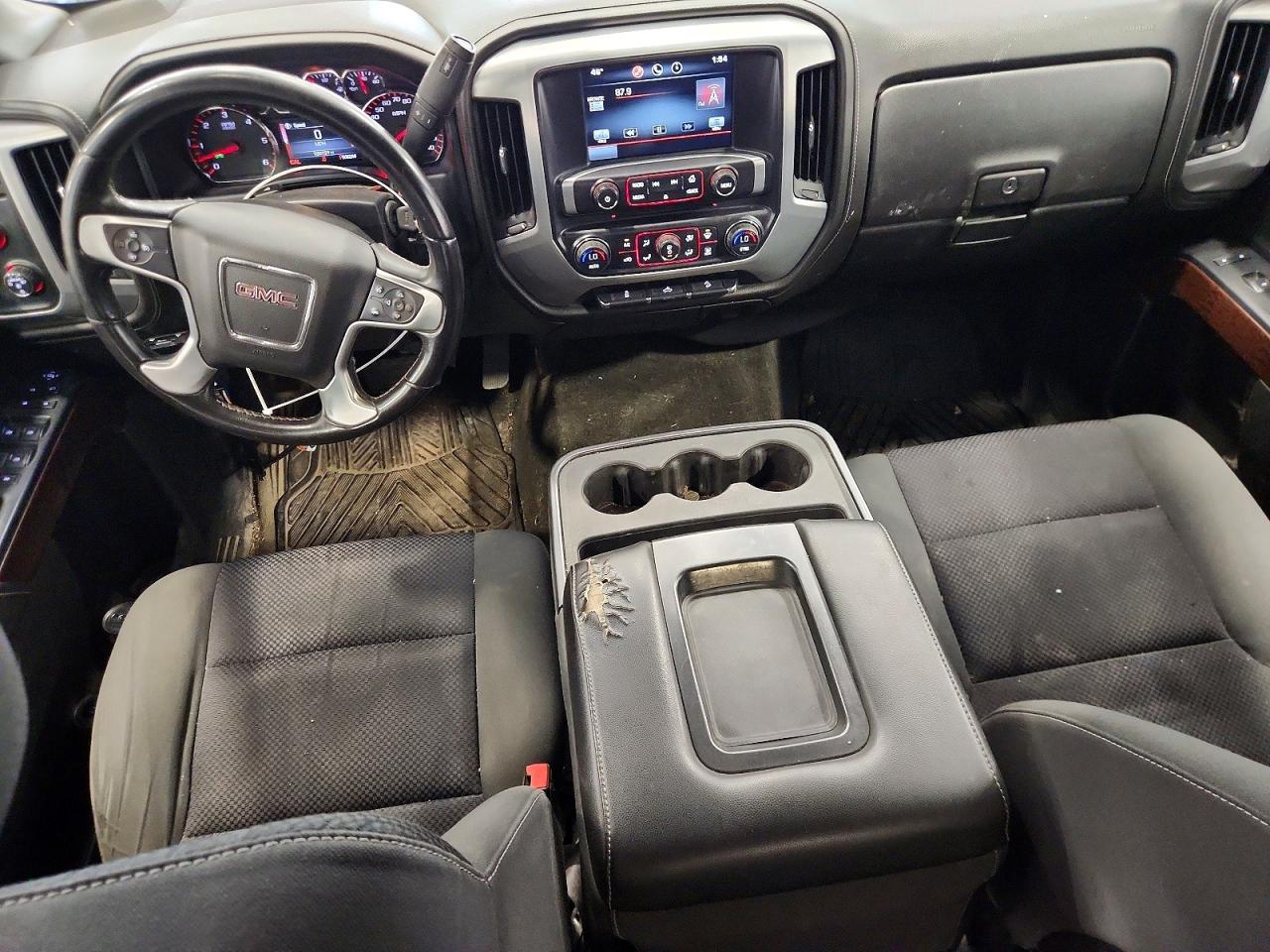 2015 Gmc Sierra K1500 Sle Silver vin: 1GTV2UEH0FZ258836