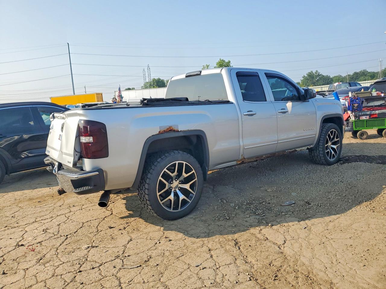 2014 Gmc Sierra K1500 Sle Gray vin: 1GTV2UEH1EZ282268