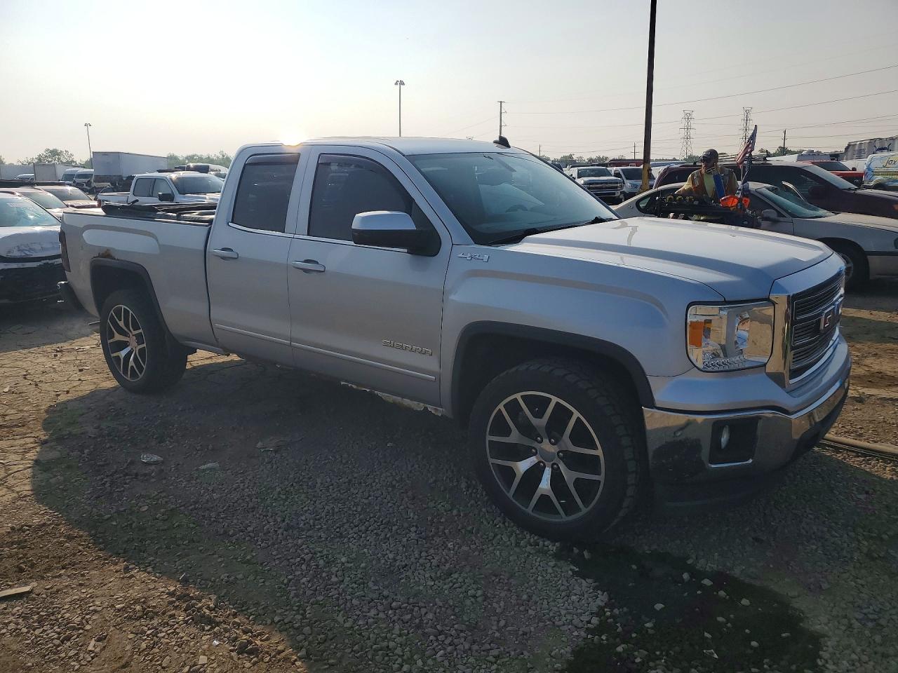 2014 Gmc Sierra K1500 Sle Gray vin: 1GTV2UEH1EZ282268