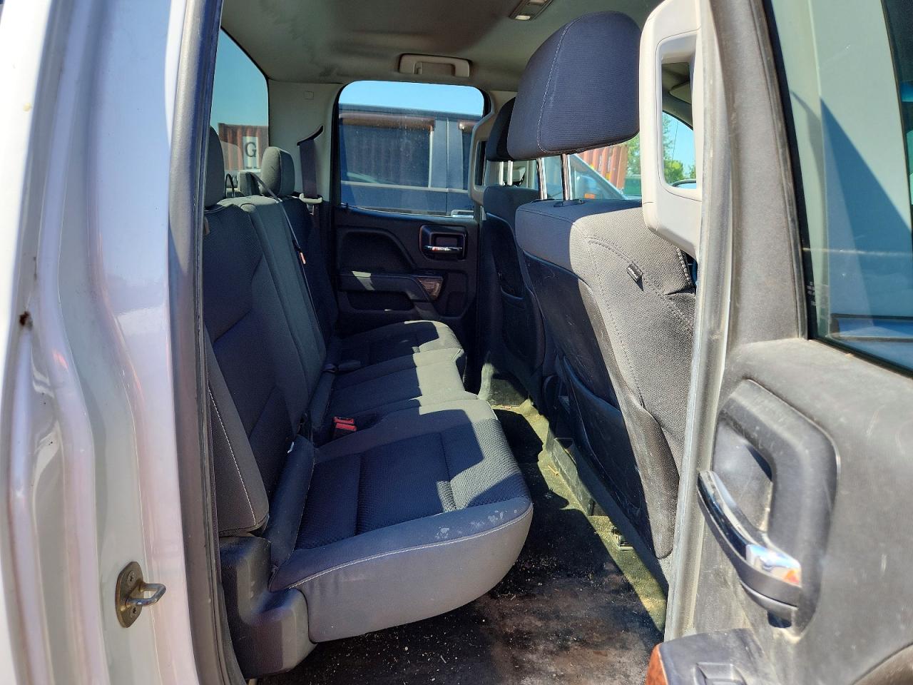 2014 Gmc Sierra K1500 Sle White vin: 1GTV2UEH1EZ379972