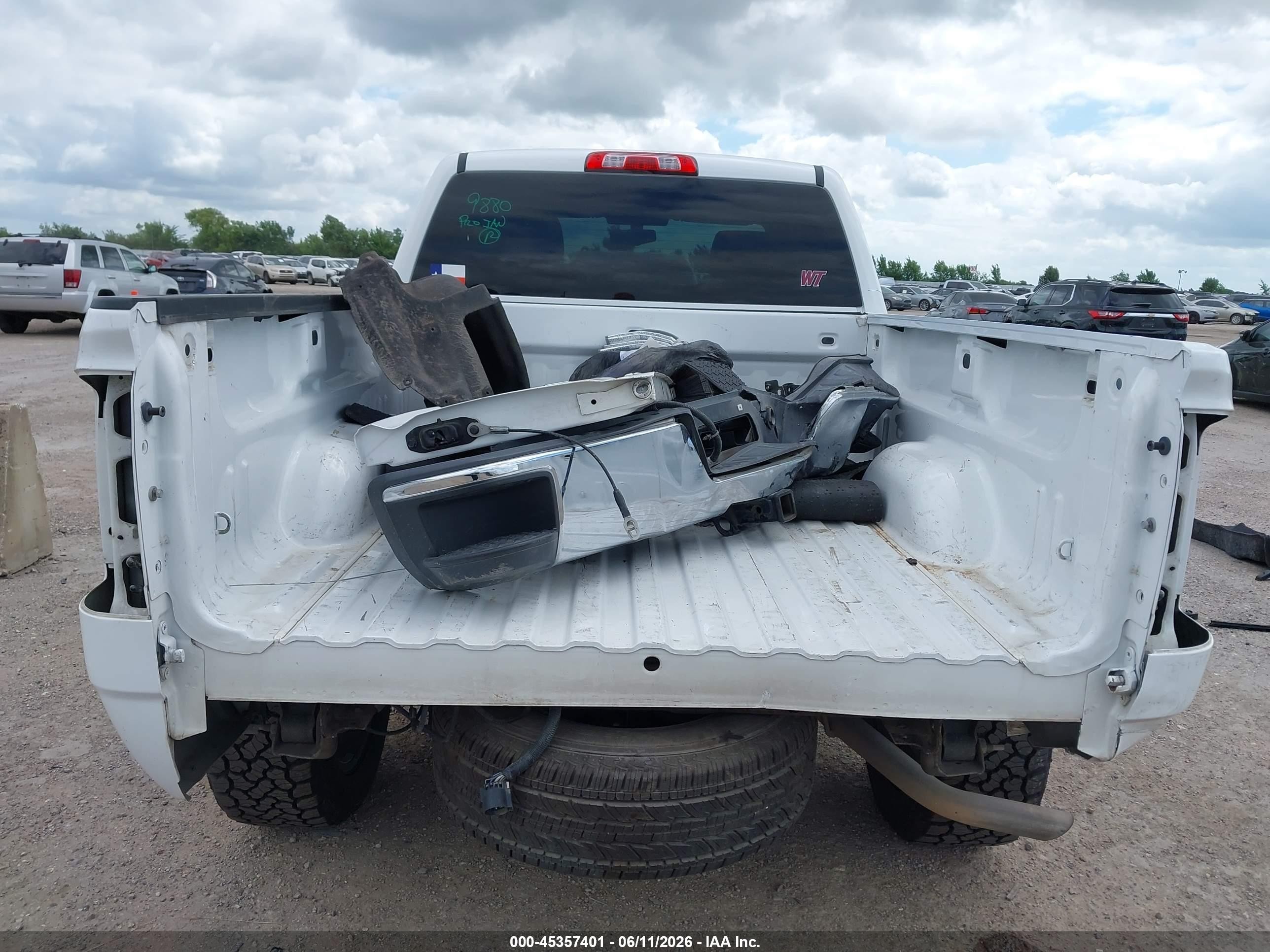2014 Gmc Sierra 1500 Sle White vin: 1GTV2UEH2EZ217915