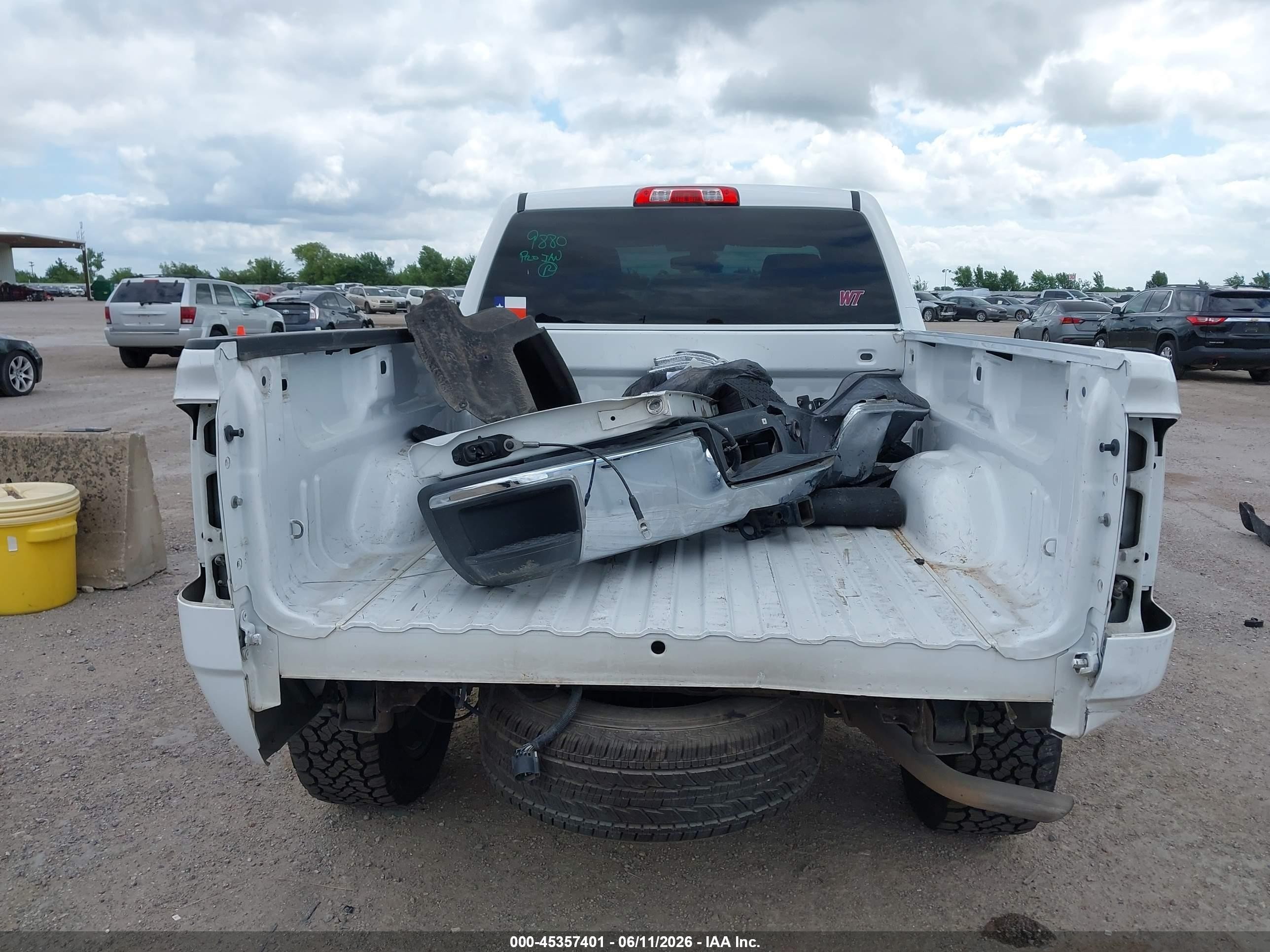 2014 Gmc Sierra 1500 Sle White vin: 1GTV2UEH2EZ217915